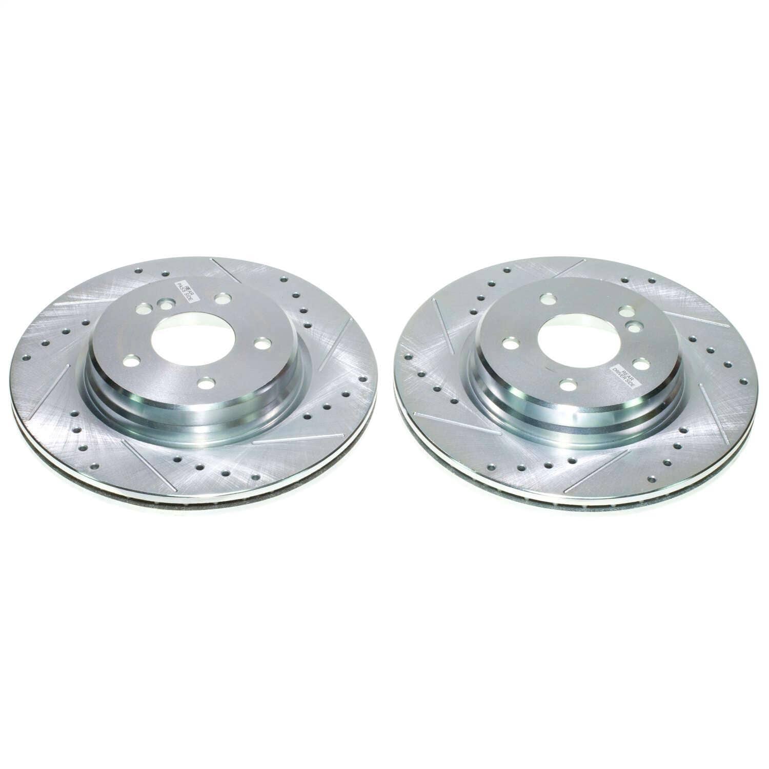 Power Stop - EBR808XPR - Rear - Disc Brake Rotor Set
