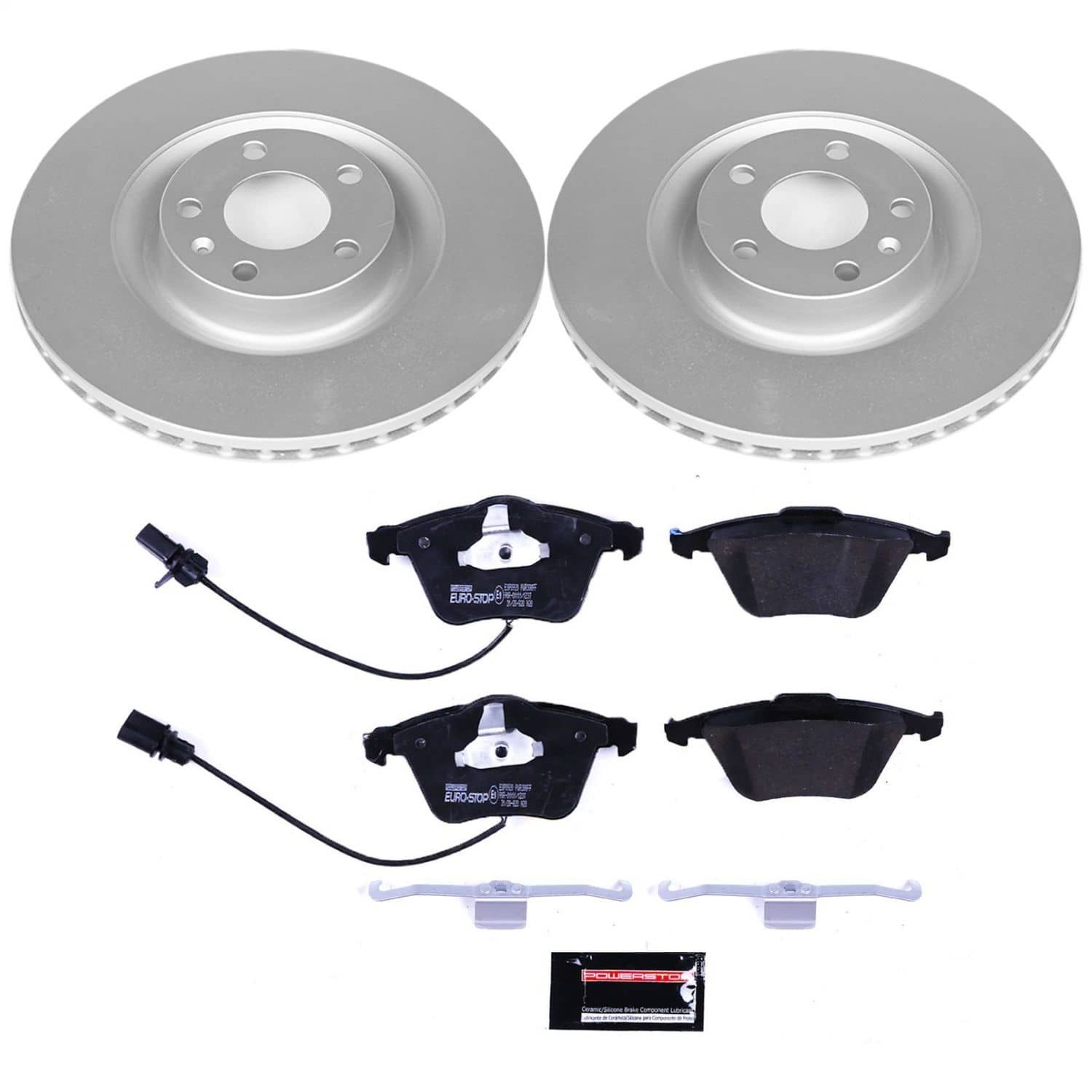 Power Stop - ESK2934 - Front - Disc Brake Pad and Rotor Kit