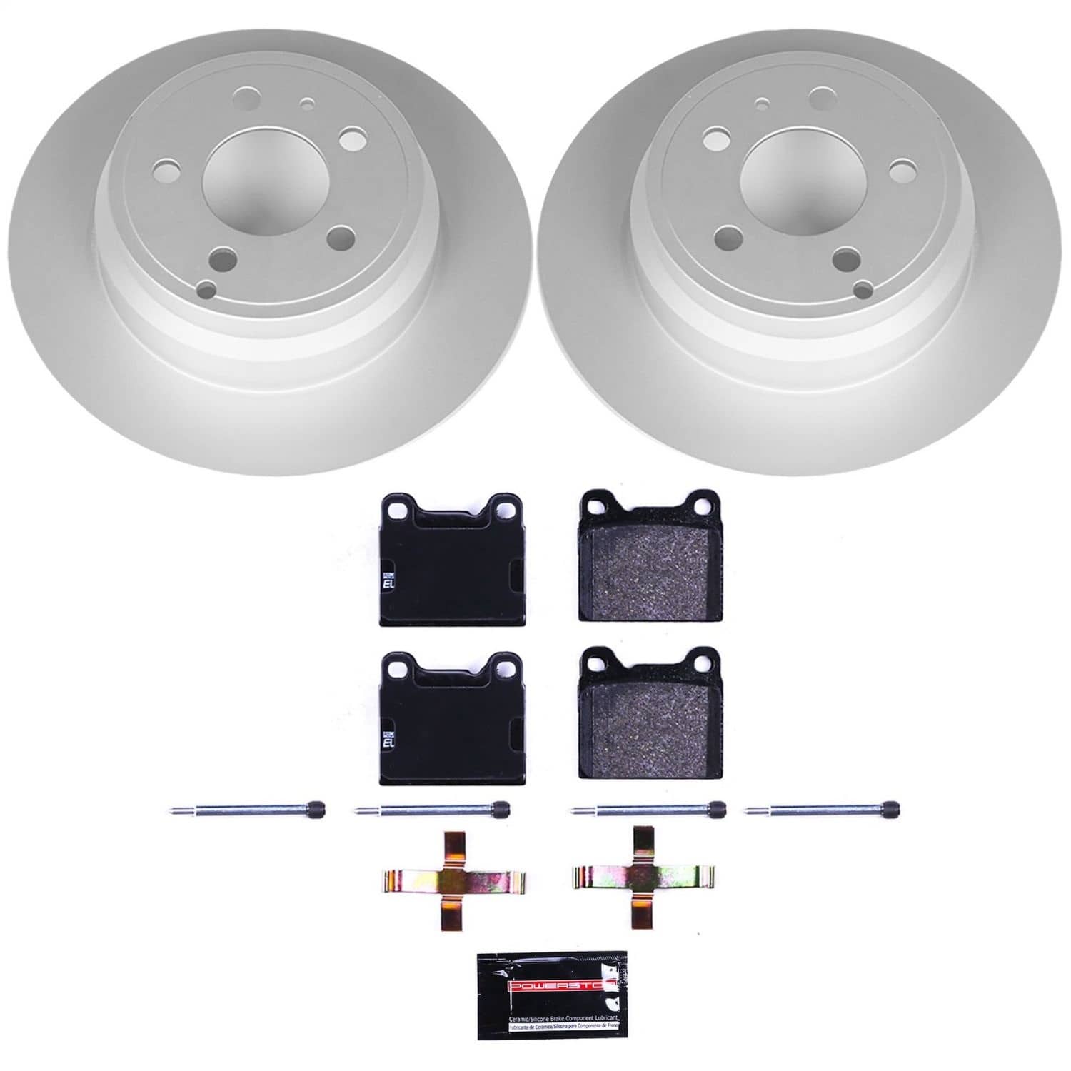 Power Stop - ESK3145 - Rear - Disc Brake Pad and Rotor Kit