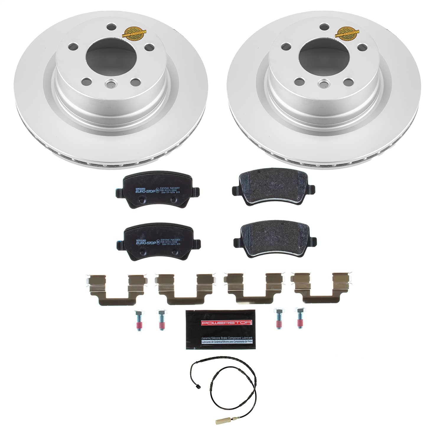 Power Stop - ESK6348 - Rear - Disc Brake Pad and Rotor Kit