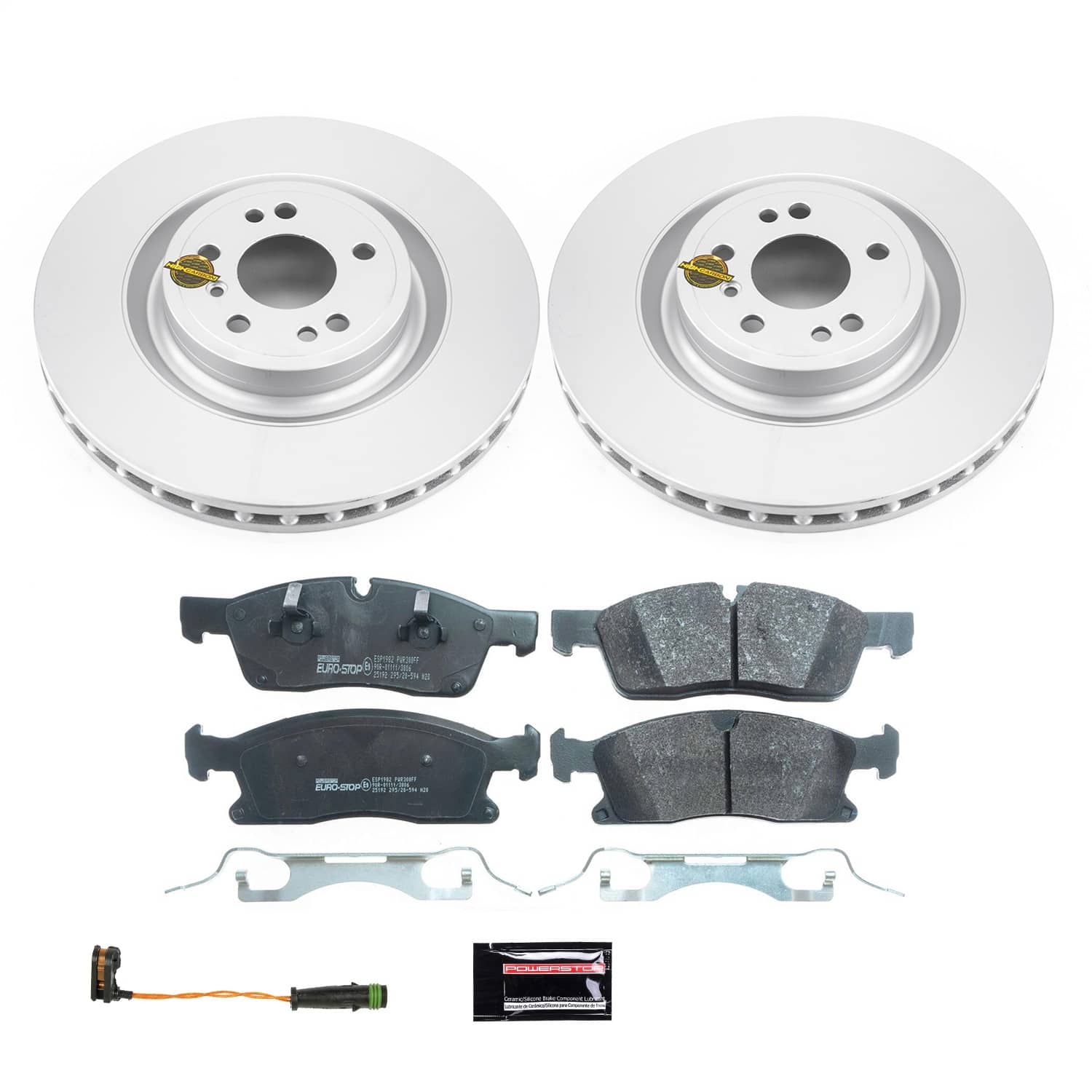 Power Stop - ESK6903 - Front - Disc Brake Pad and Rotor Kit