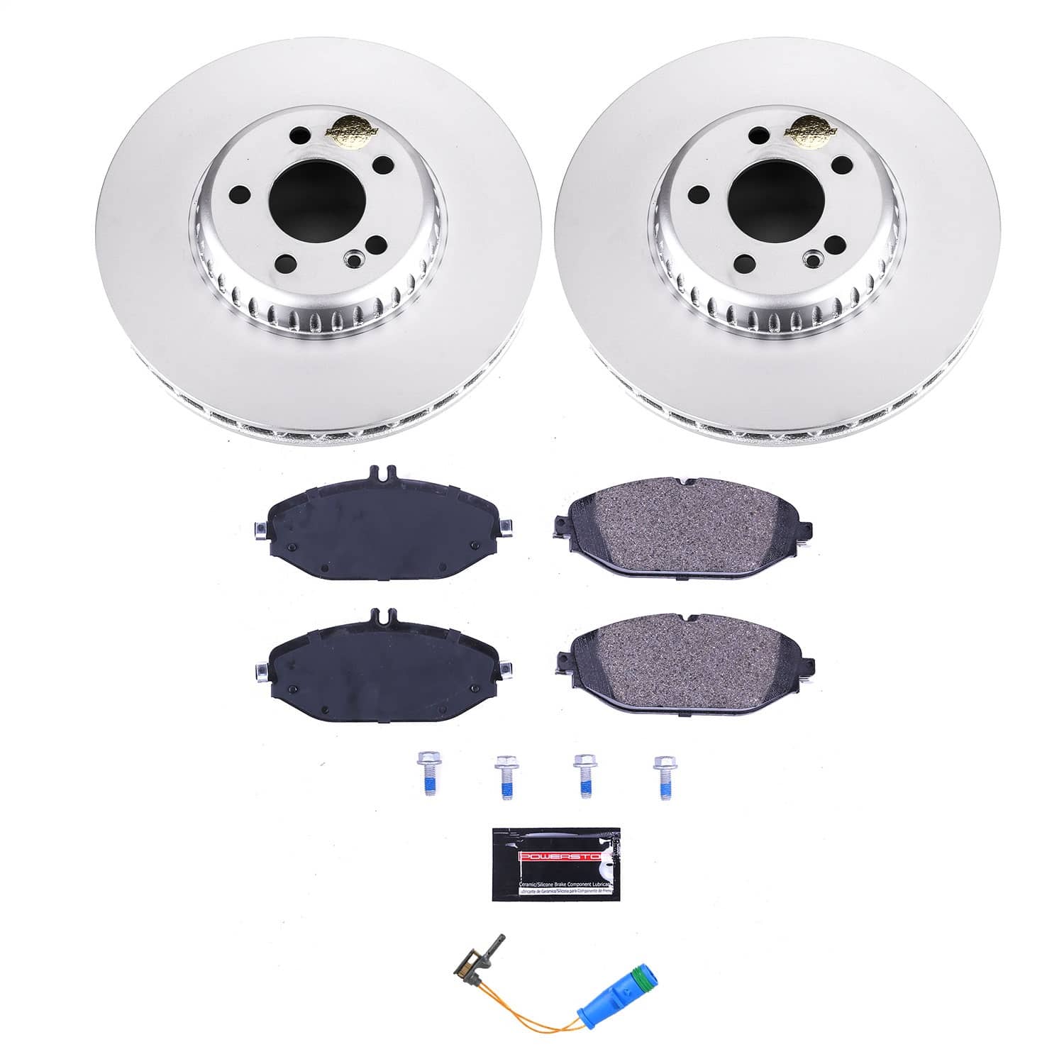 Power Stop - ESK7963 - Front - Disc Brake Pad and Rotor Kit