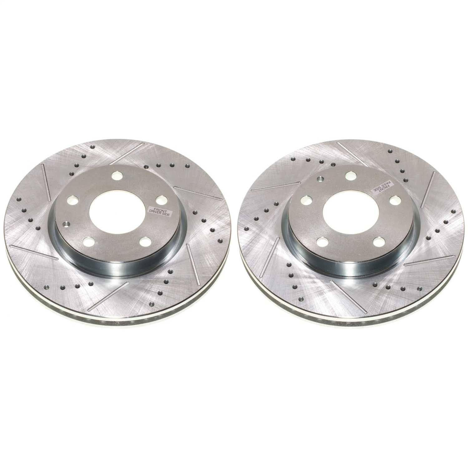 Power Stop - JBR1915XPR - Front - Disc Brake Rotor Set