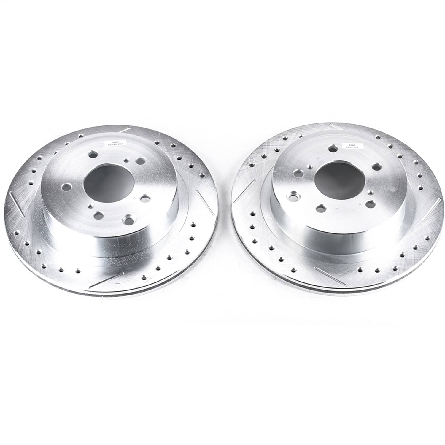 Power Stop - JBR509XPR - Rear - Disc Brake Rotor Set