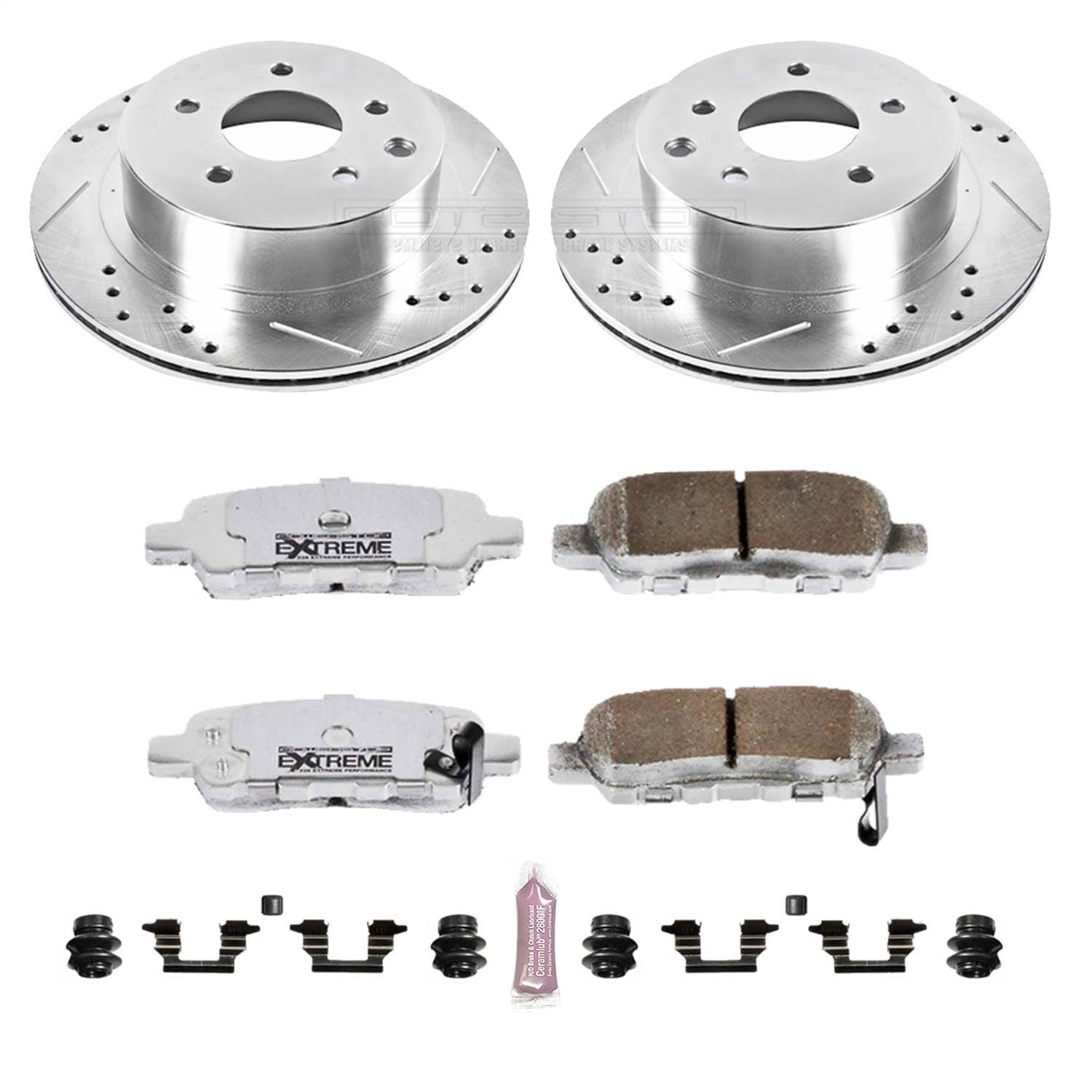 Power Stop - K103-26 - Rear - Disc Brake Pad and Rotor Kit
