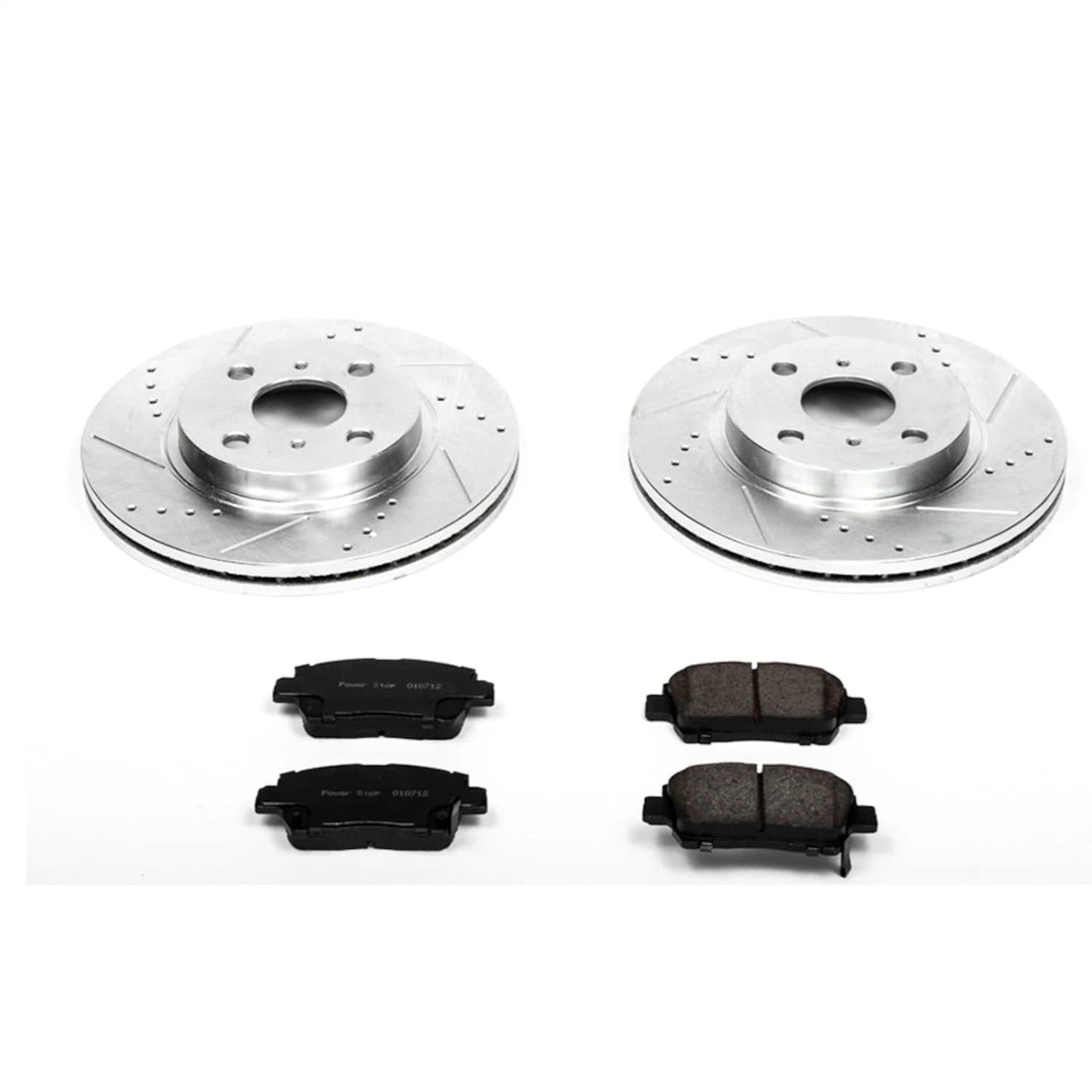 Power Stop - K109 - Front - Disc Brake Pad and Rotor Kit