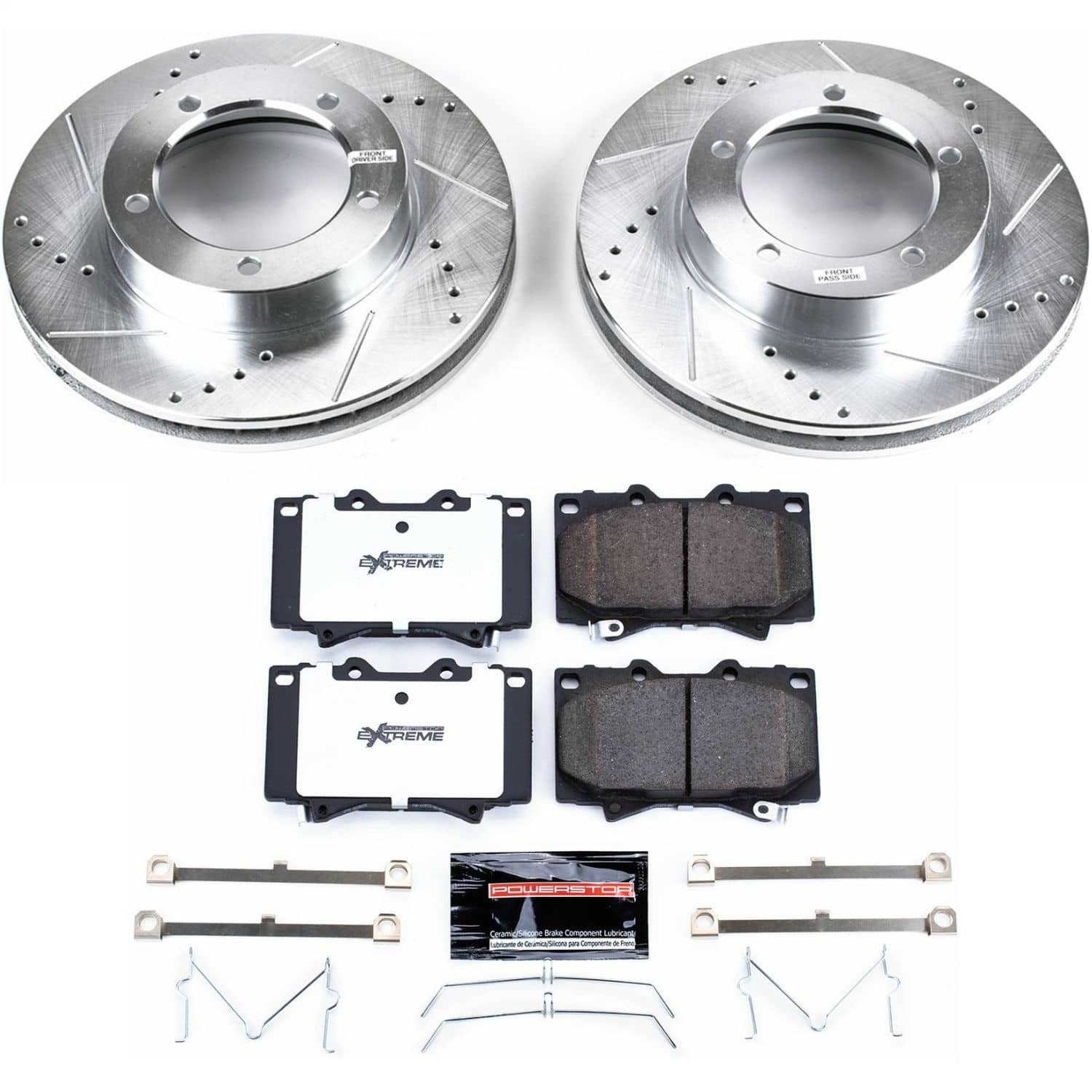 Power Stop - K1132-36 - Front - Disc Brake Pad and Rotor Kit