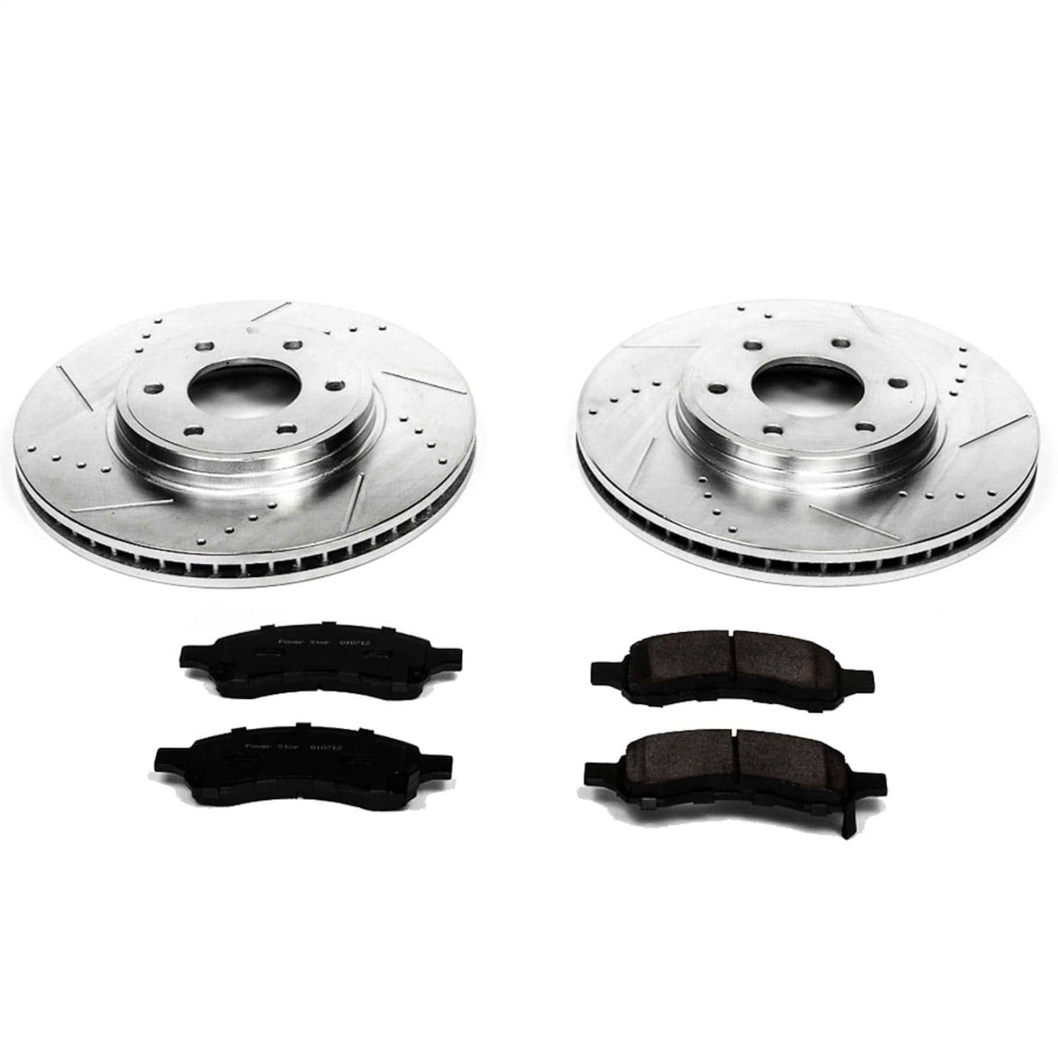 Power Stop - K1453 - Front - Disc Brake Pad and Rotor Kit