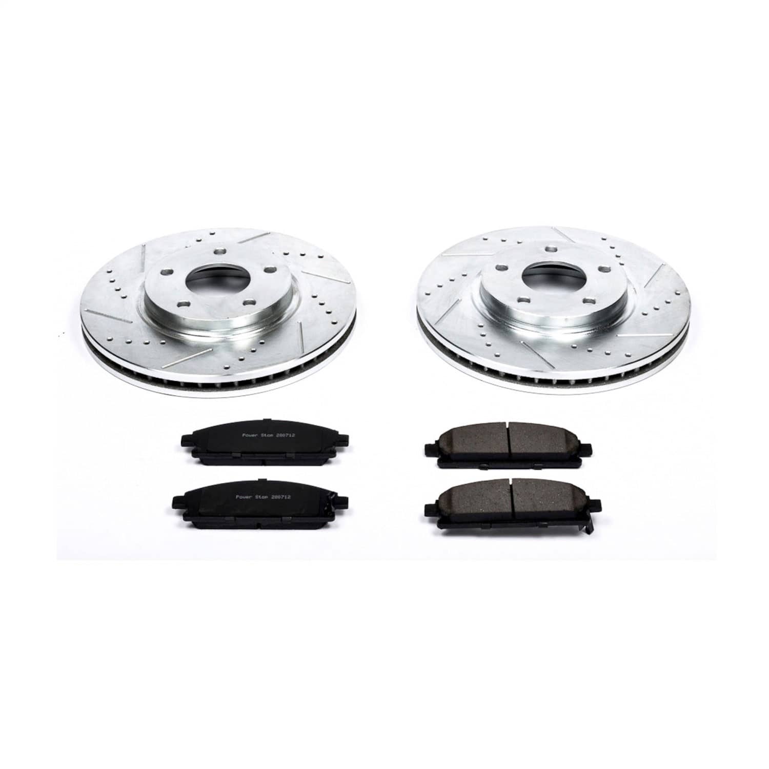 Power Stop - K150 - Front - Disc Brake Pad and Rotor Kit