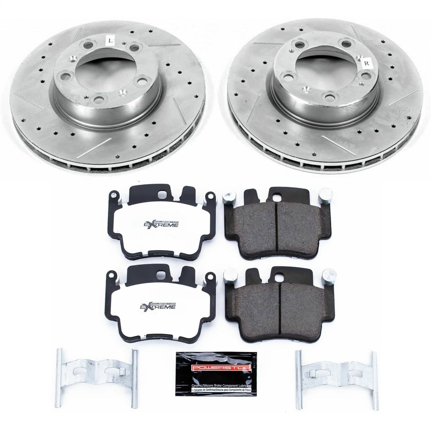 Power Stop - K1698-26 - Front - Disc Brake Pad and Rotor Kit