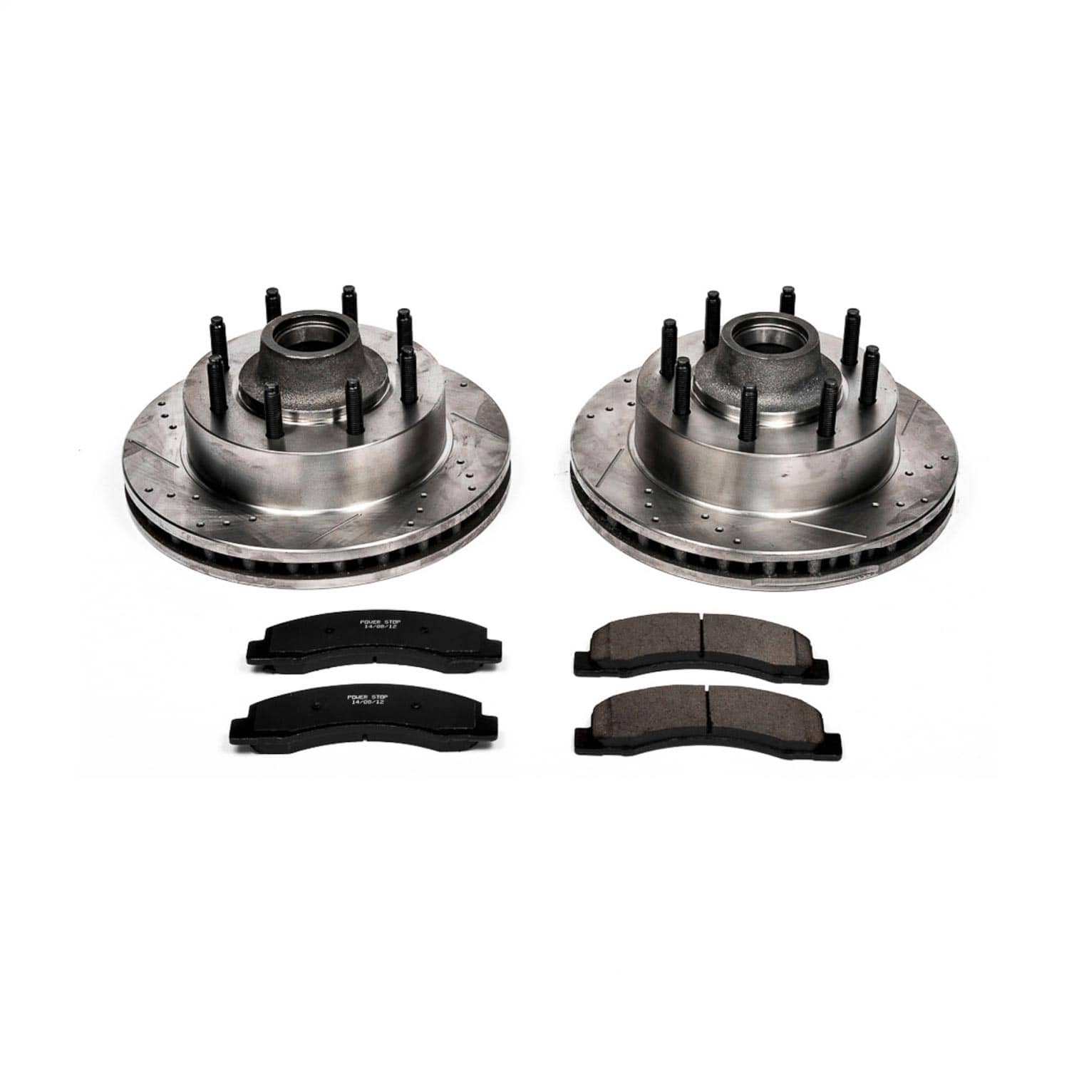Power Stop - K1893 - Front - Disc Brake Pad and Rotor Kit