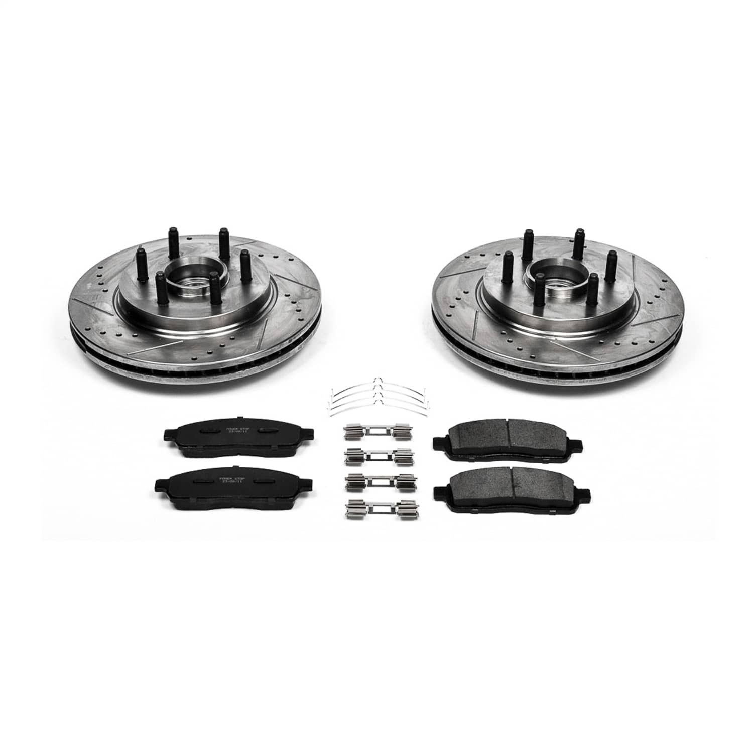 Power Stop - K1939 - Front - Disc Brake Pad and Rotor Kit