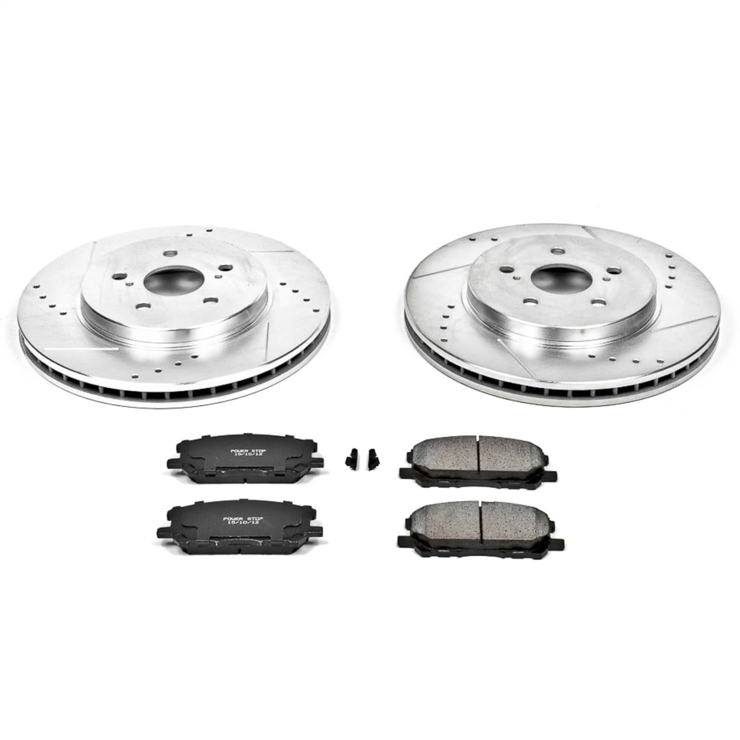 Power Stop - K196 - Front - Disc Brake Pad and Rotor Kit
