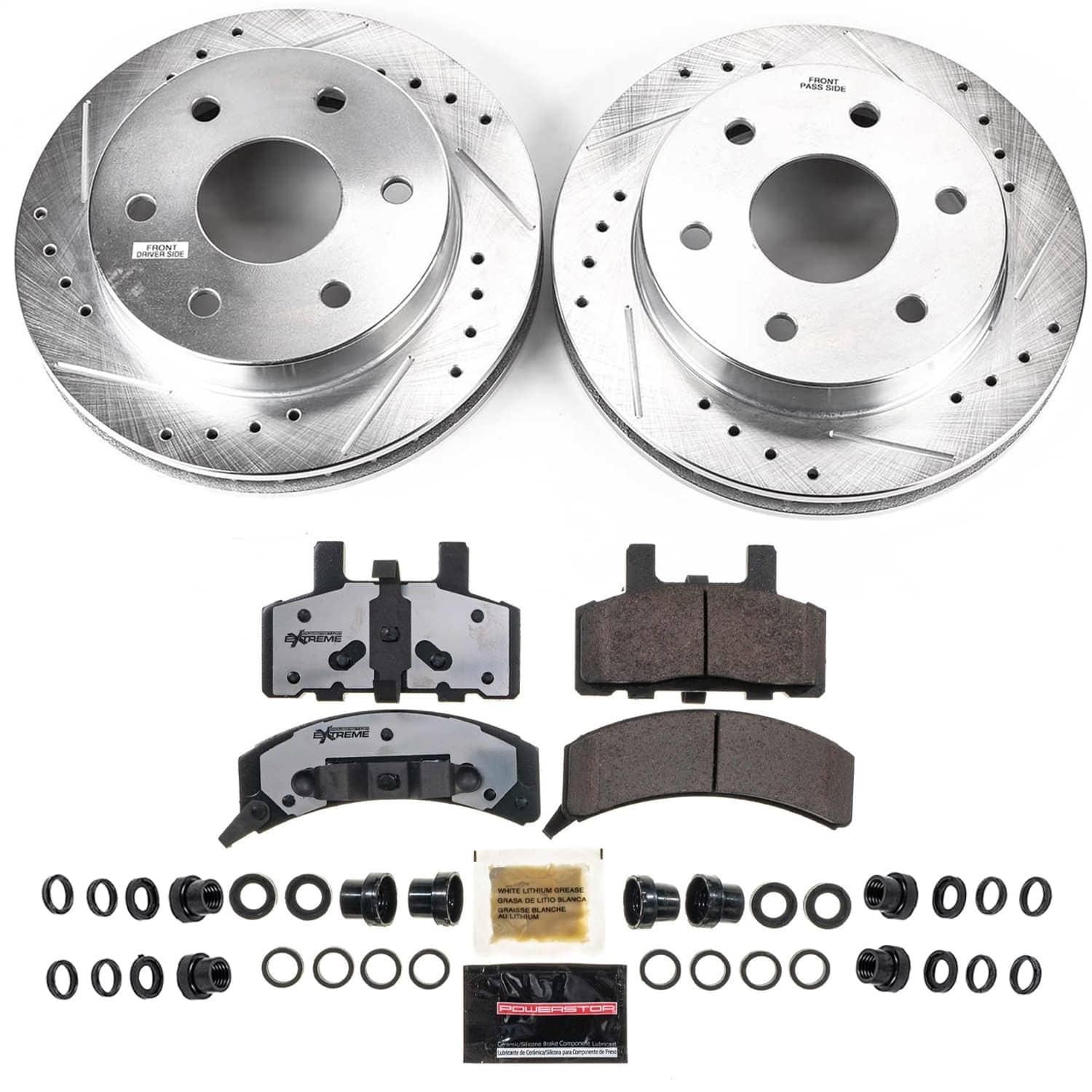 Power Stop - K1970-36 - Front - Disc Brake Pad and Rotor Kit