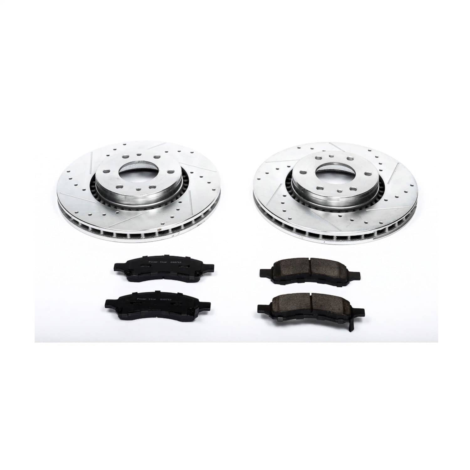 Power Stop - K2059 - Front - Disc Brake Pad and Rotor Kit