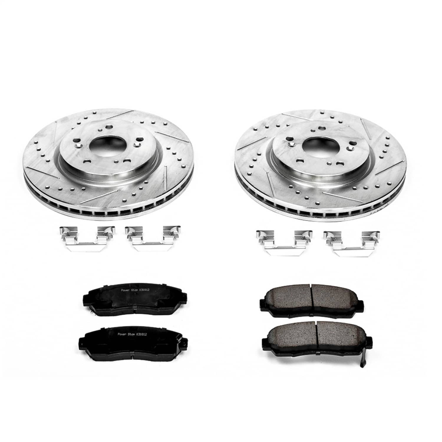 Power Stop - K228 - Front - Disc Brake Pad and Rotor Kit