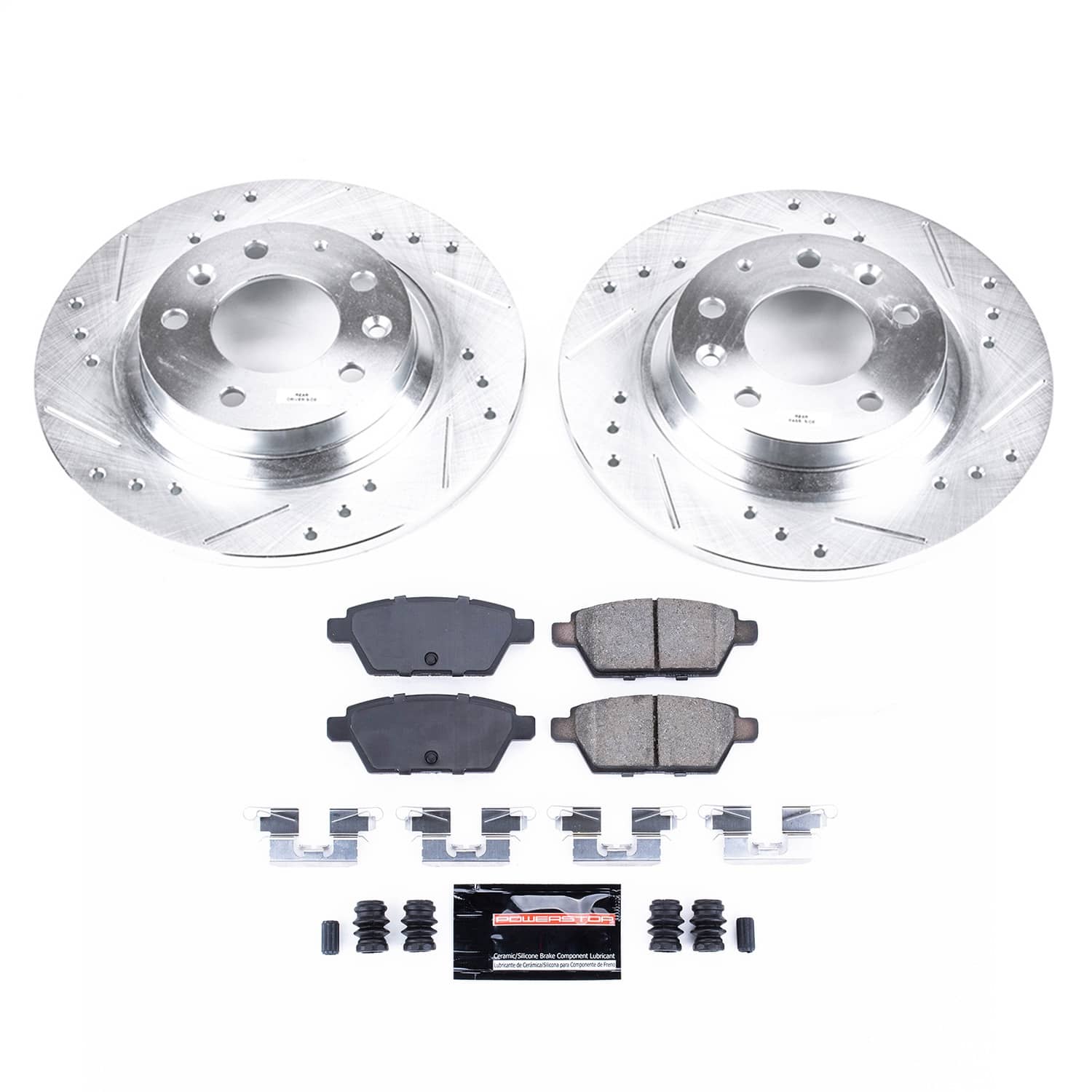 Power Stop - K2450 - Rear - Disc Brake Pad and Rotor Kit