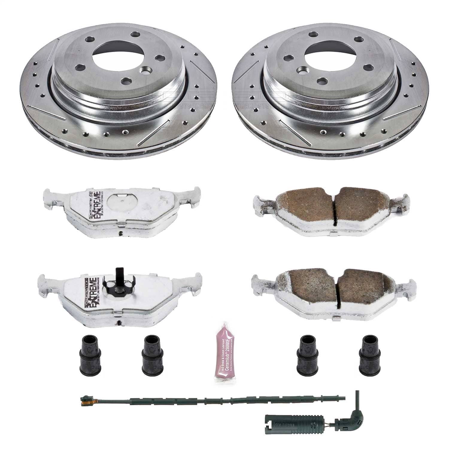 Power Stop - K2970-26 - Rear - Disc Brake Pad and Rotor Kit