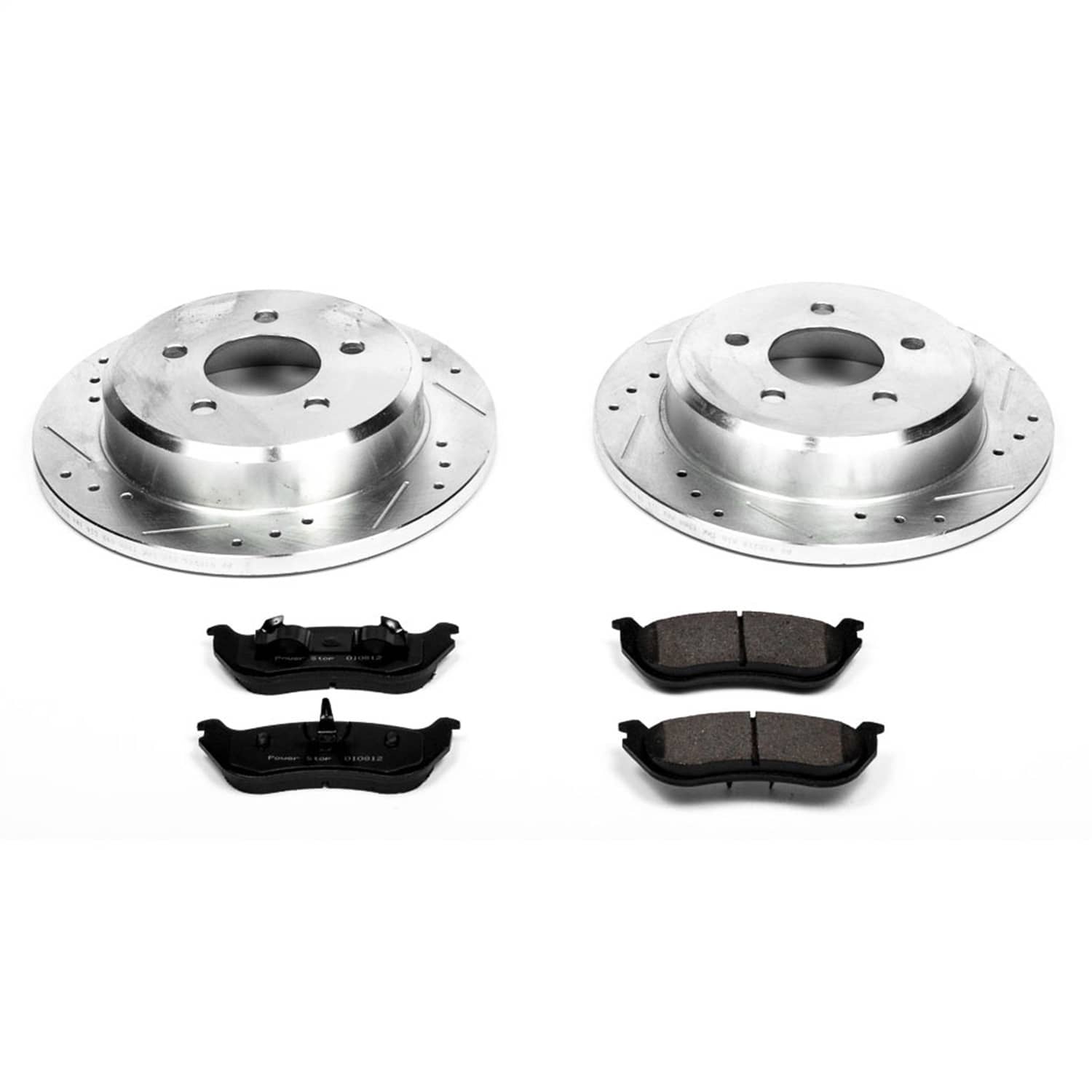 Power Stop - K2984 - Rear - Disc Brake Pad and Rotor Kit