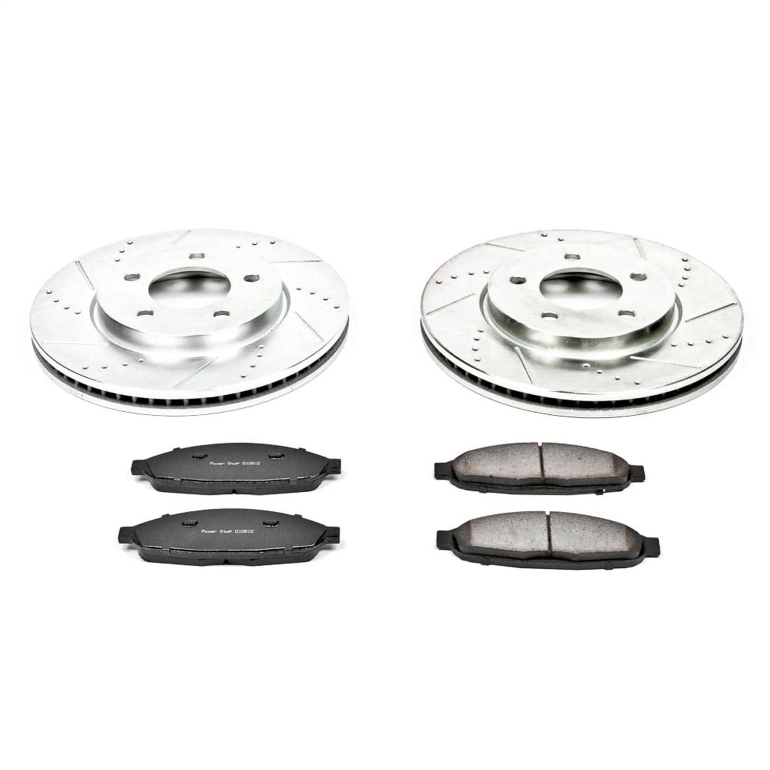 Power Stop - K3009 - Front - Disc Brake Pad and Rotor Kit