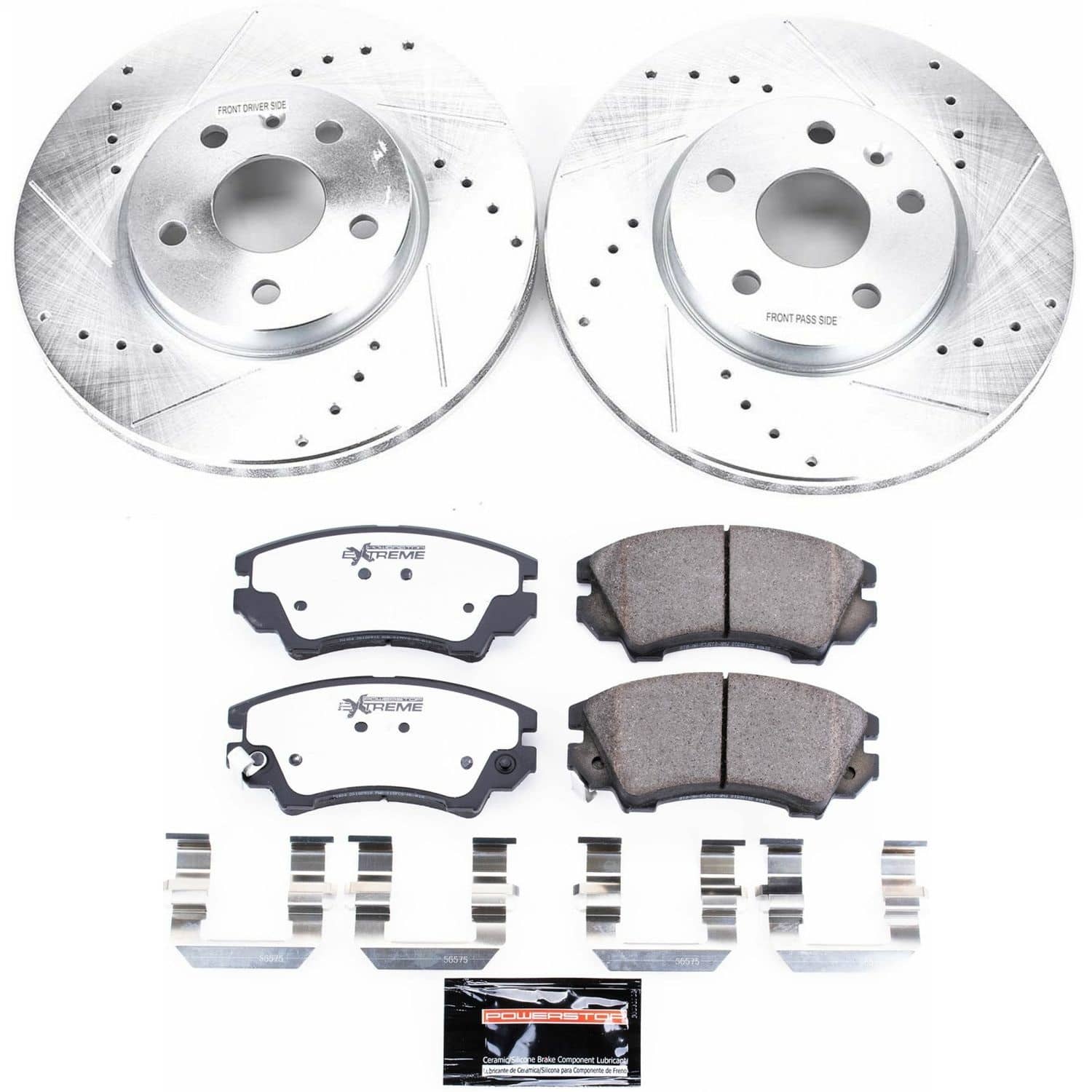 Power Stop - K3031-26 - Front - Disc Brake Pad and Rotor Kit