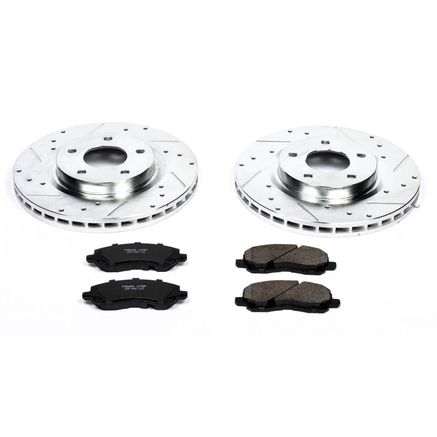 Power Stop - K3032 - Front - Disc Brake Pad and Rotor Kit