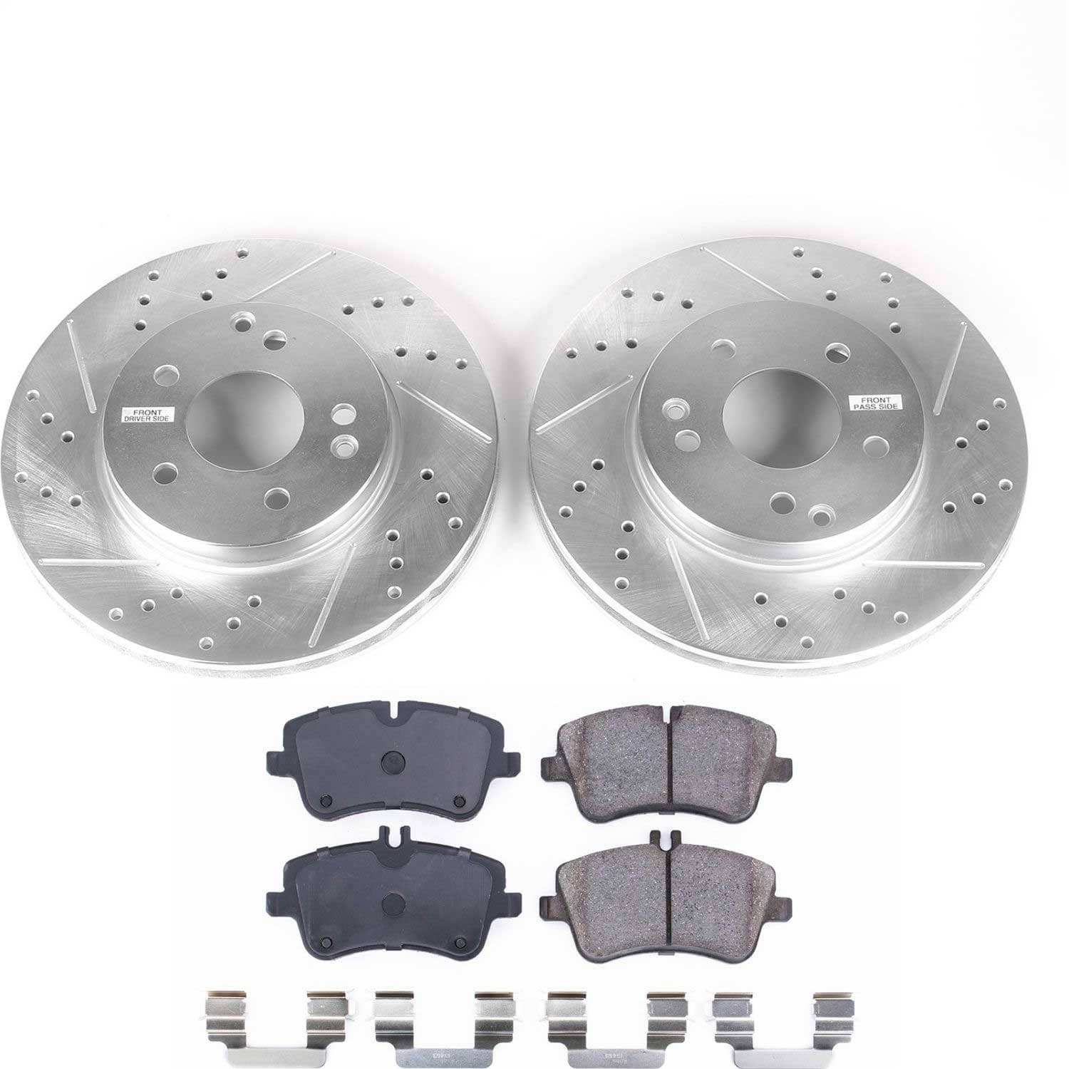 Power Stop - K3048 - Front - Disc Brake Pad and Rotor Kit