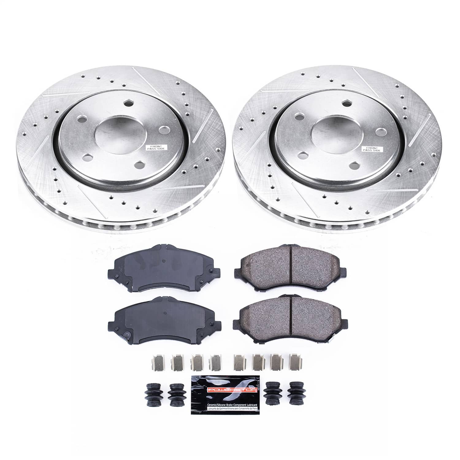 Power Stop - K3118 - Front - Disc Brake Pad and Rotor Kit