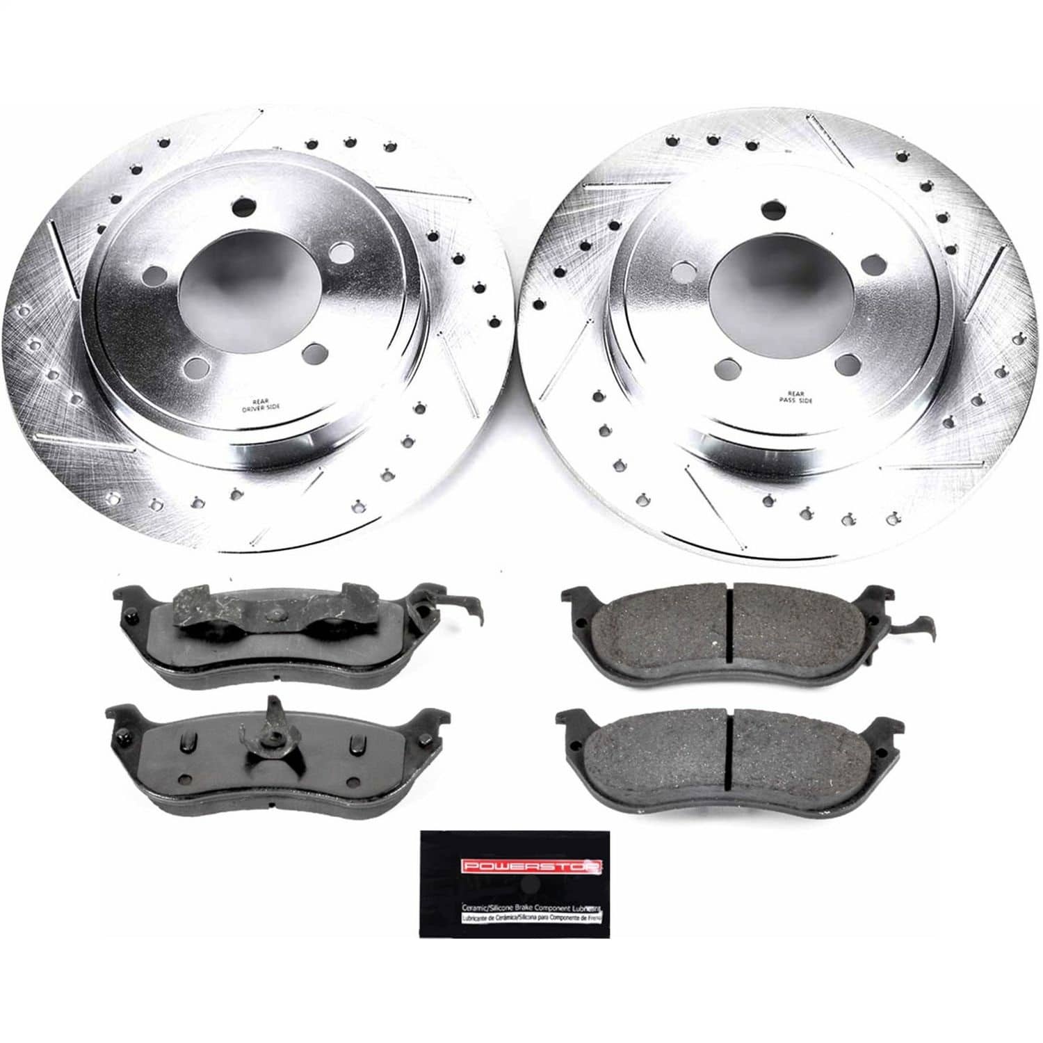 Power Stop - K3150-36 - Rear - Disc Brake Pad and Rotor Kit