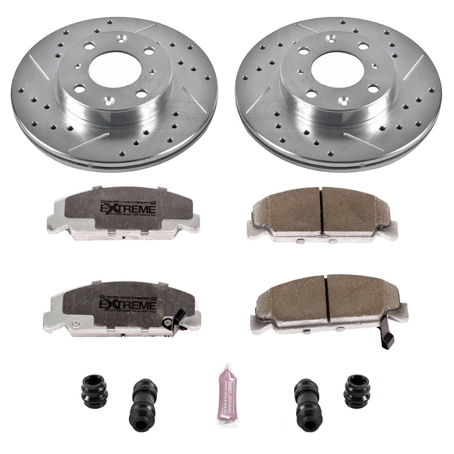 Power Stop - K398-26 - Front - Disc Brake Pad and Rotor Kit