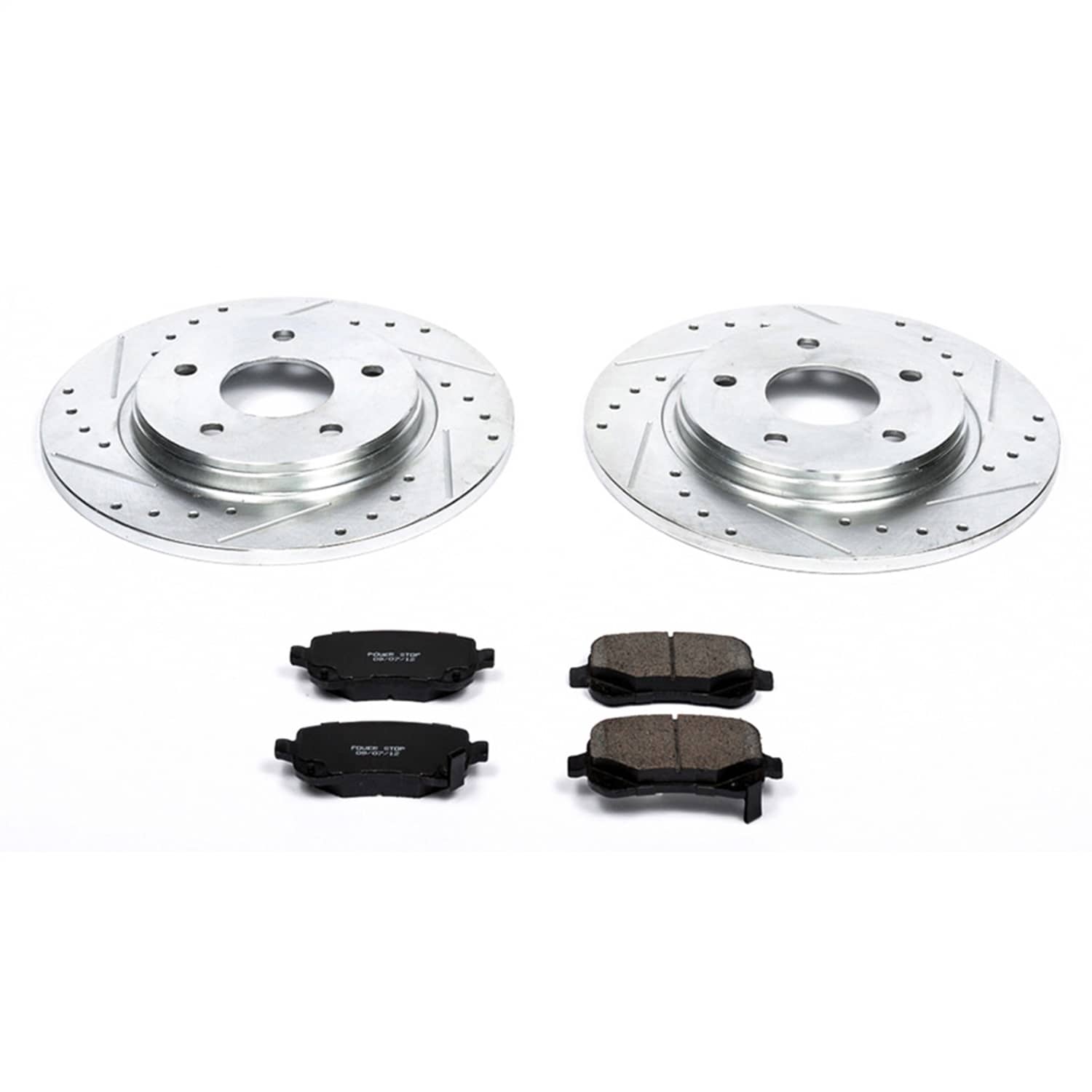 Power Stop - K4569 - Rear - Disc Brake Pad and Rotor Kit
