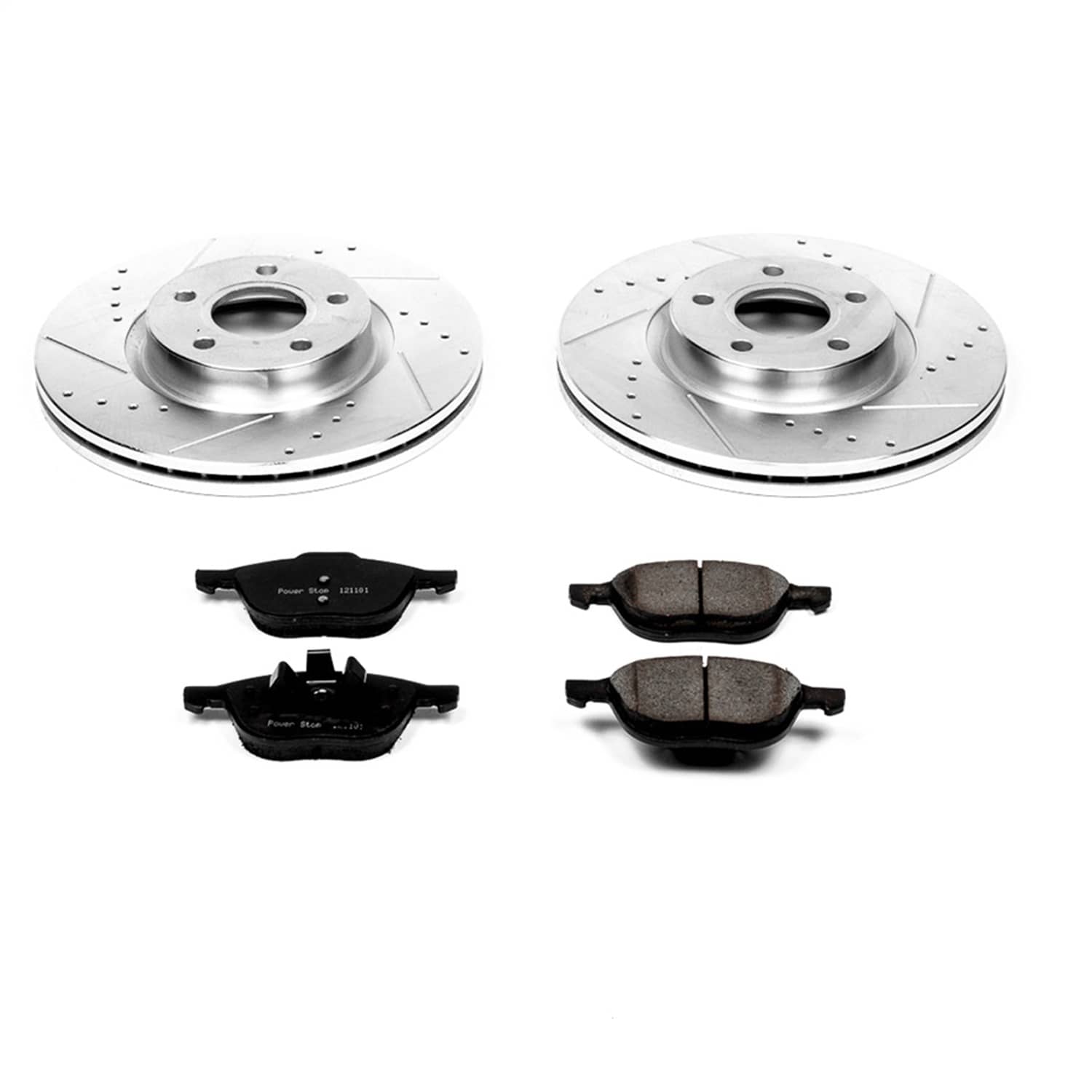 Power Stop - K4575 - Front - Disc Brake Pad and Rotor Kit