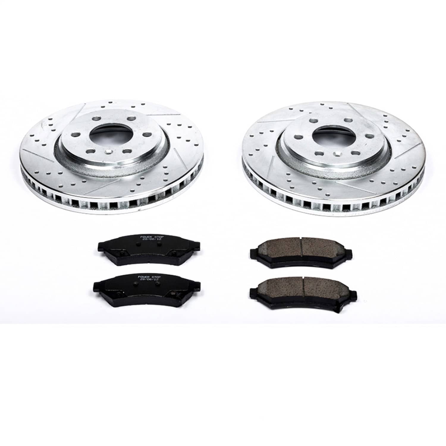 Power Stop - K4602 - Front - Disc Brake Pad and Rotor Kit