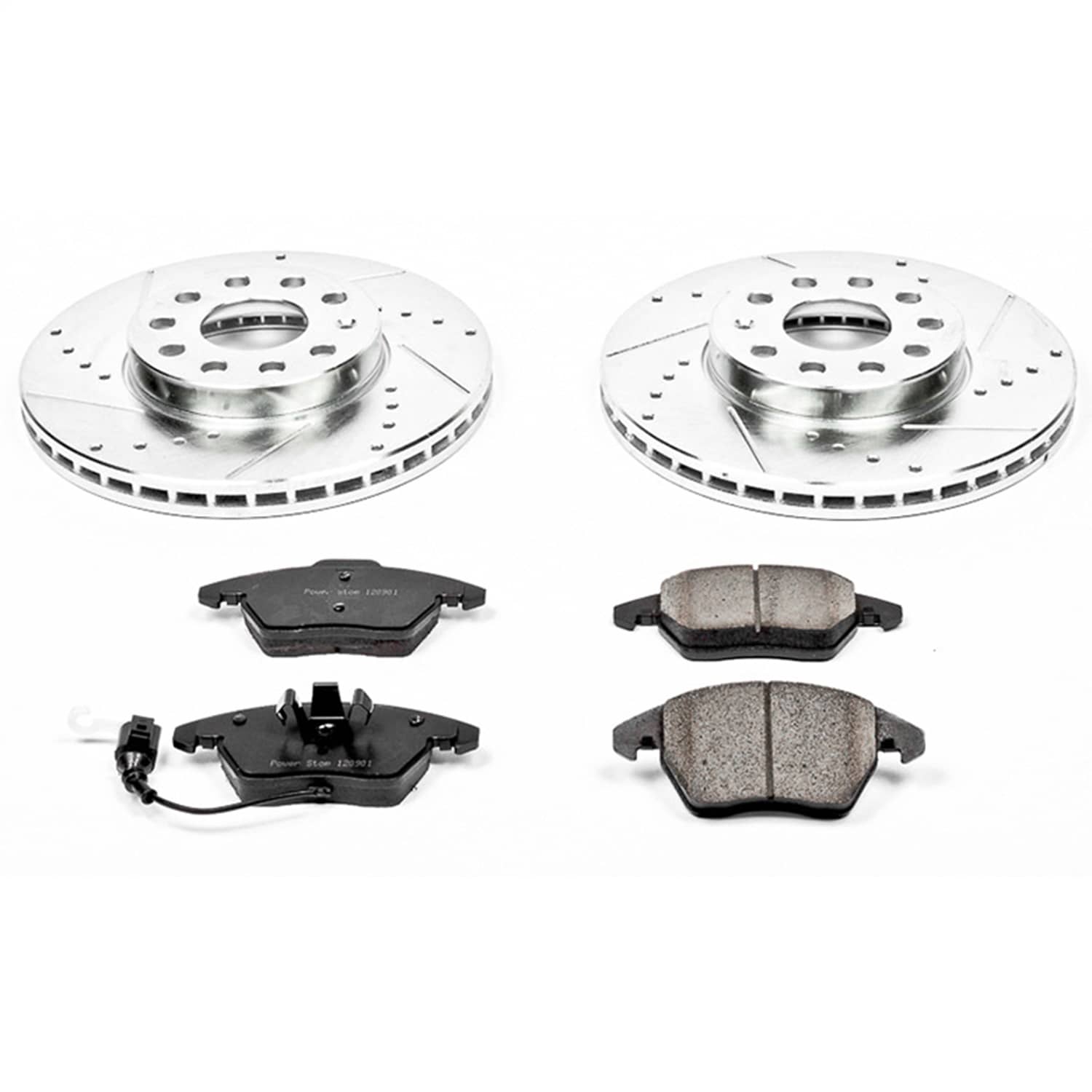 Power Stop - K4623 - Front - Disc Brake Pad and Rotor Kit