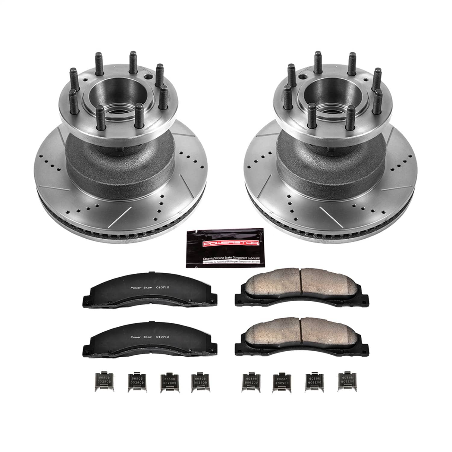 Power Stop - K4717 - Front - Disc Brake Pad and Rotor Kit