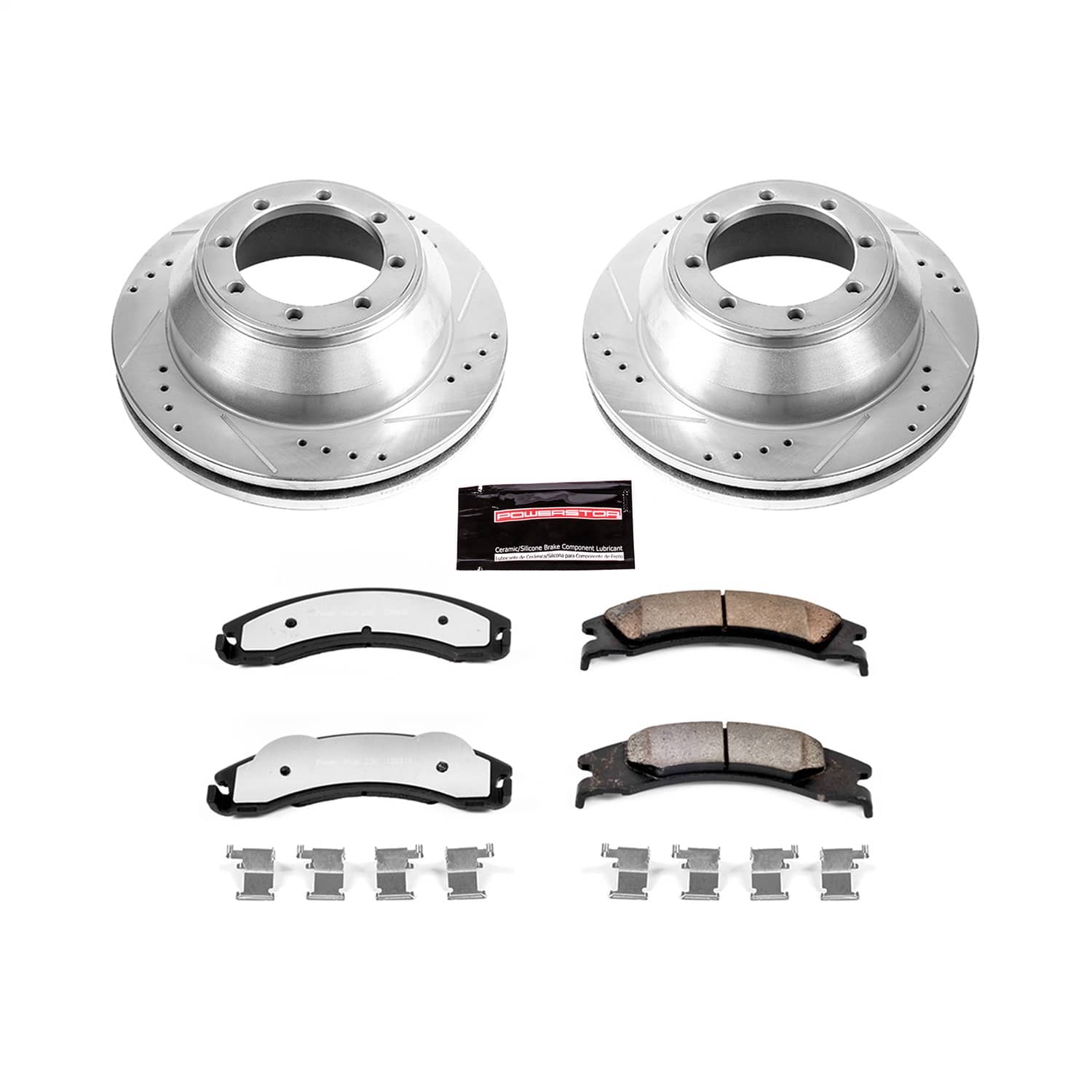 Power Stop - K4719-36 - Rear - Disc Brake Pad and Rotor Kit