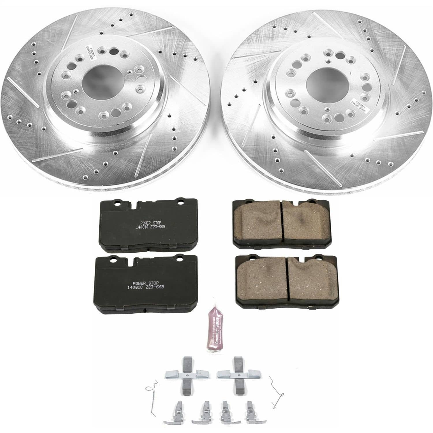 Power Stop - K5099 - Front - Disc Brake Pad and Rotor Kit
