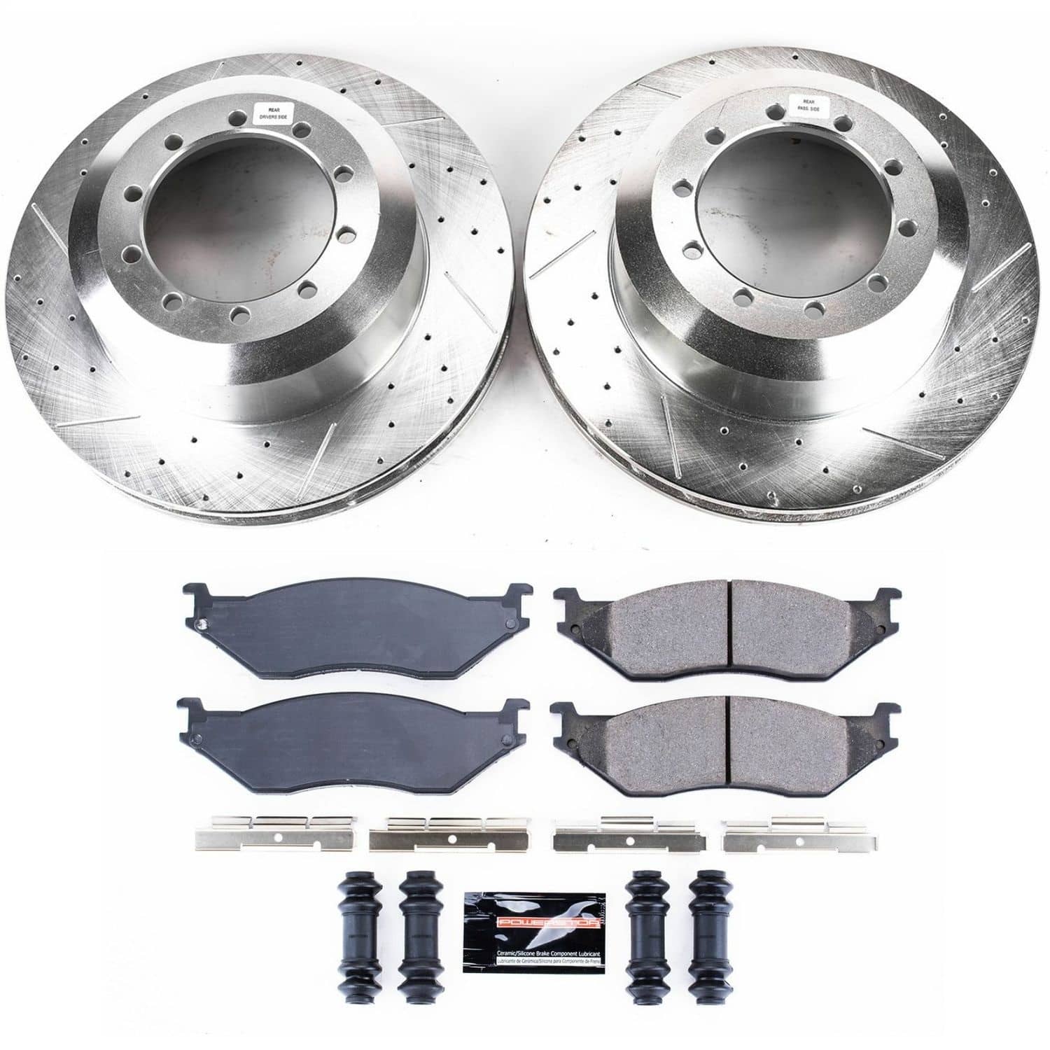 Power Stop - K5184 - Rear - Disc Brake Pad and Rotor Kit