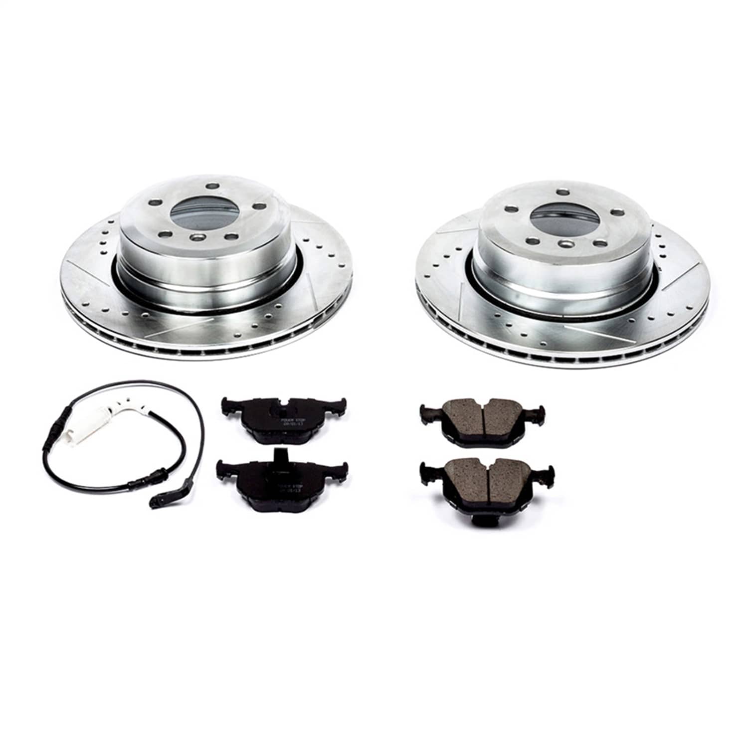 Power Stop - K5491 - Rear - Disc Brake Pad and Rotor Kit