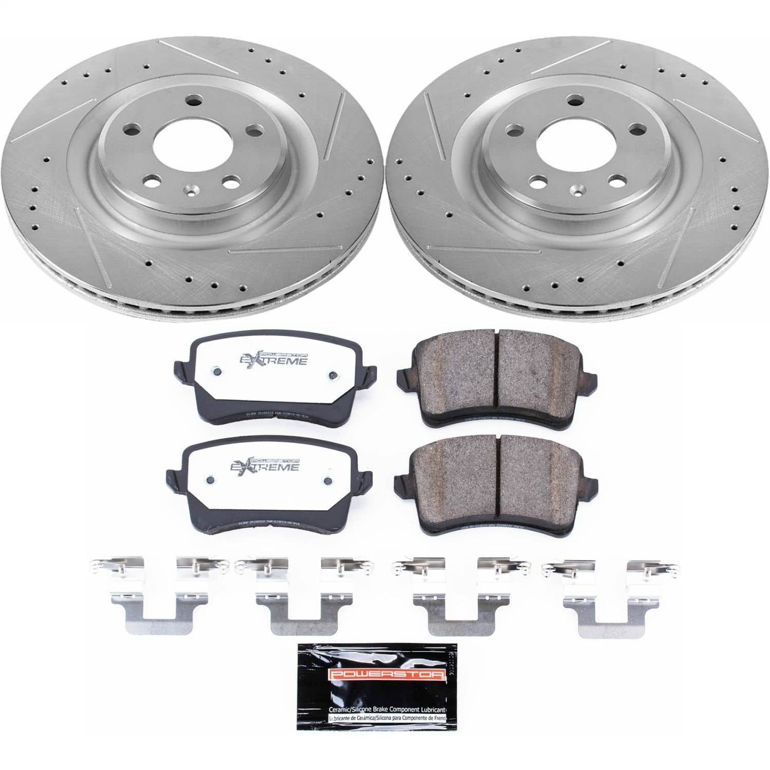 Power Stop - K5678-26 - Rear - Disc Brake Pad and Rotor Kit