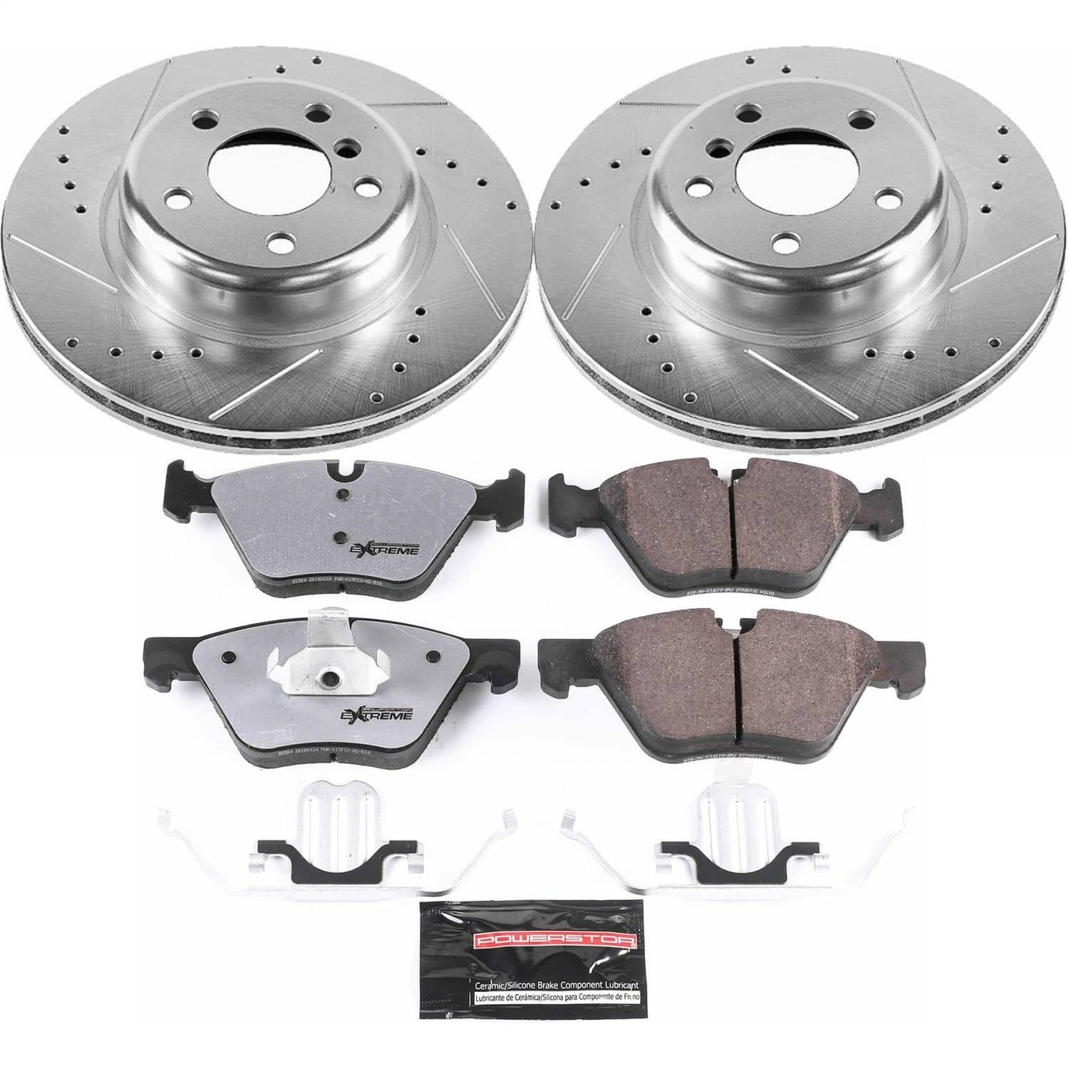 Power Stop - K6032-26 - Front - Disc Brake Pad and Rotor Kit