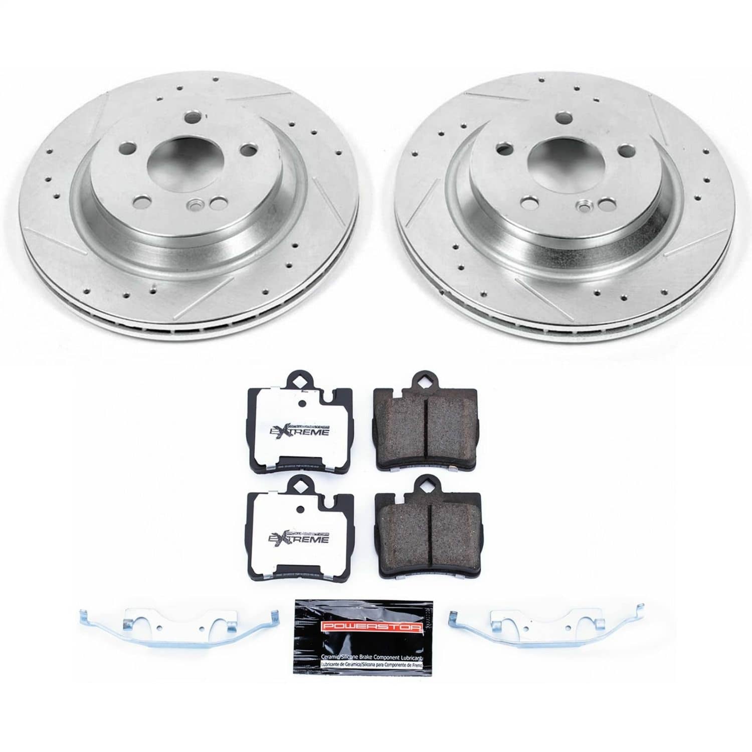 Power Stop - K6201-26 - Rear - Disc Brake Pad and Rotor Kit