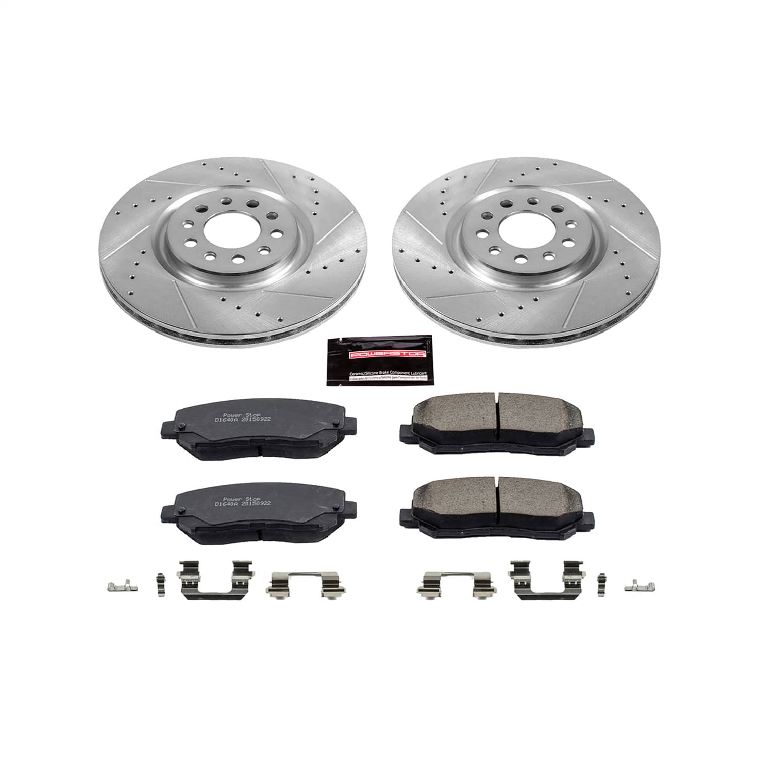 Power Stop - K6538 - Front - Disc Brake Pad and Rotor Kit