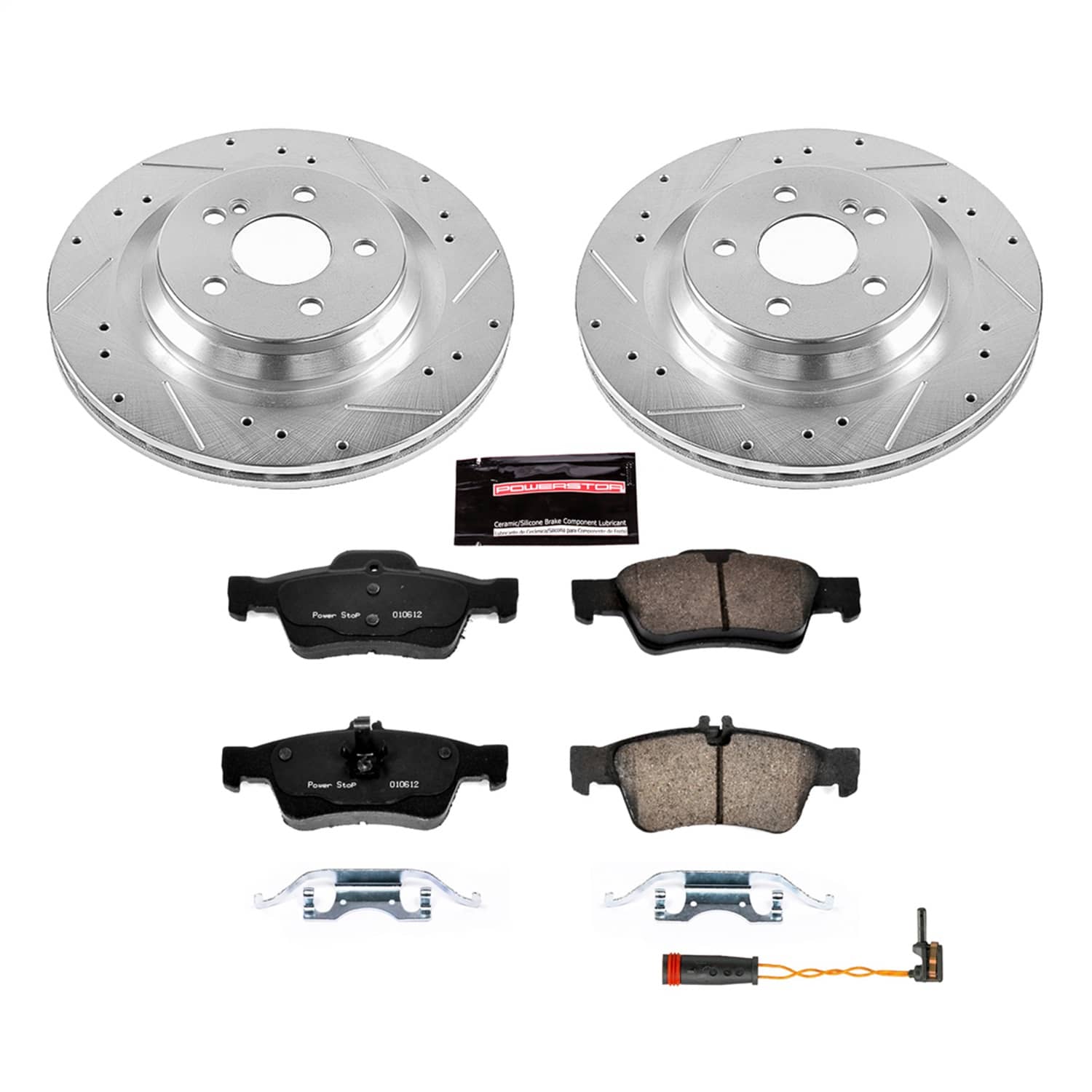 Power Stop - K6568 - Rear - Disc Brake Pad and Rotor Kit