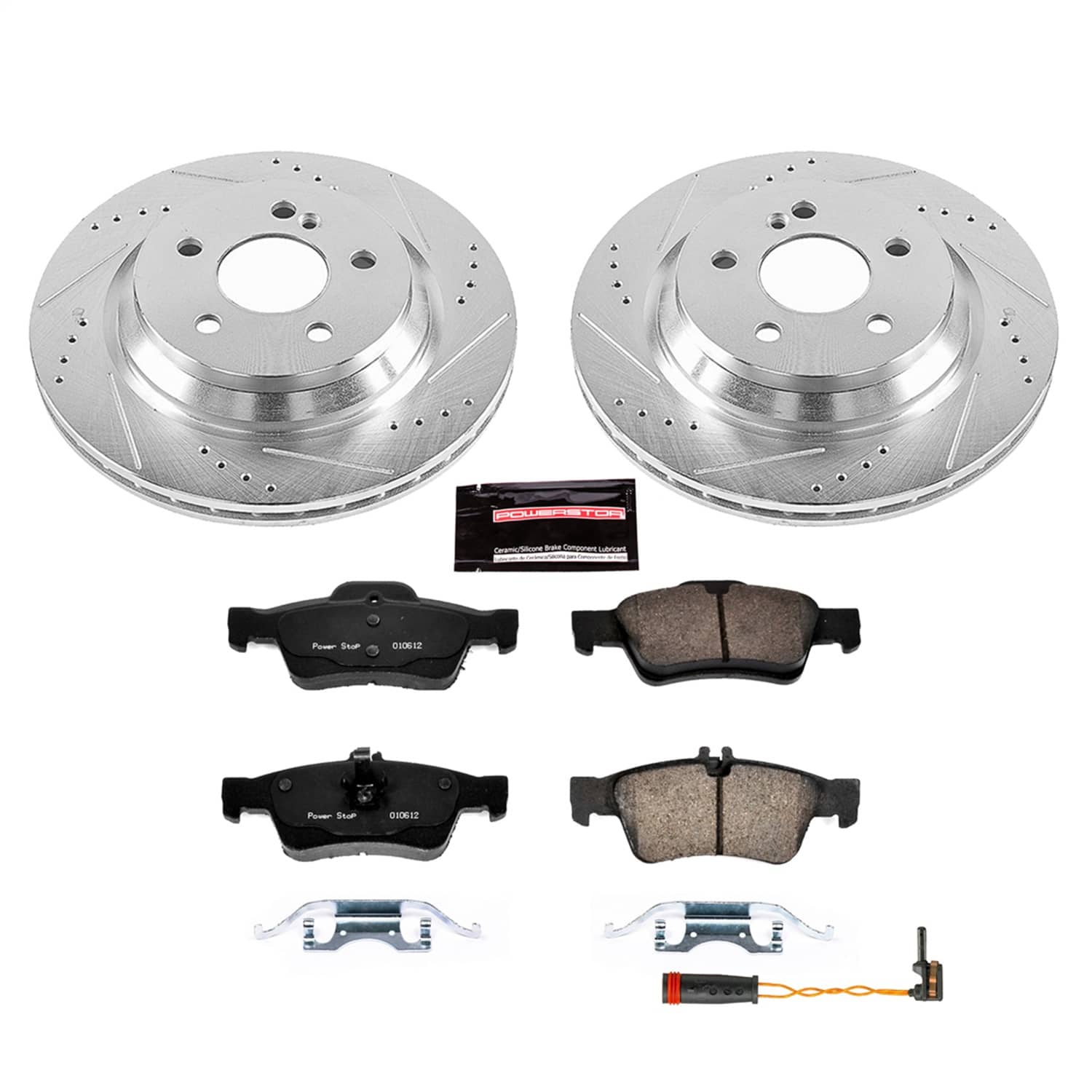 Power Stop - K6569 - Rear - Disc Brake Pad and Rotor Kit
