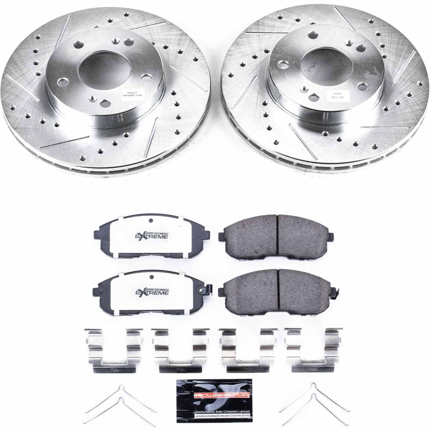 Power Stop - K660-26 - Front - Disc Brake Pad and Rotor Kit