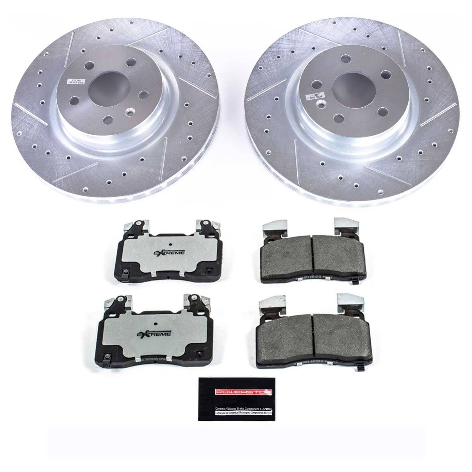 Power Stop - K6798-26 - Front - Disc Brake Pad and Rotor Kit