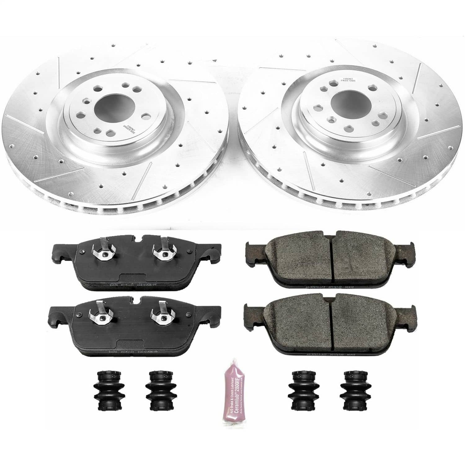 Power Stop - K6900 - Front - Disc Brake Pad and Rotor Kit