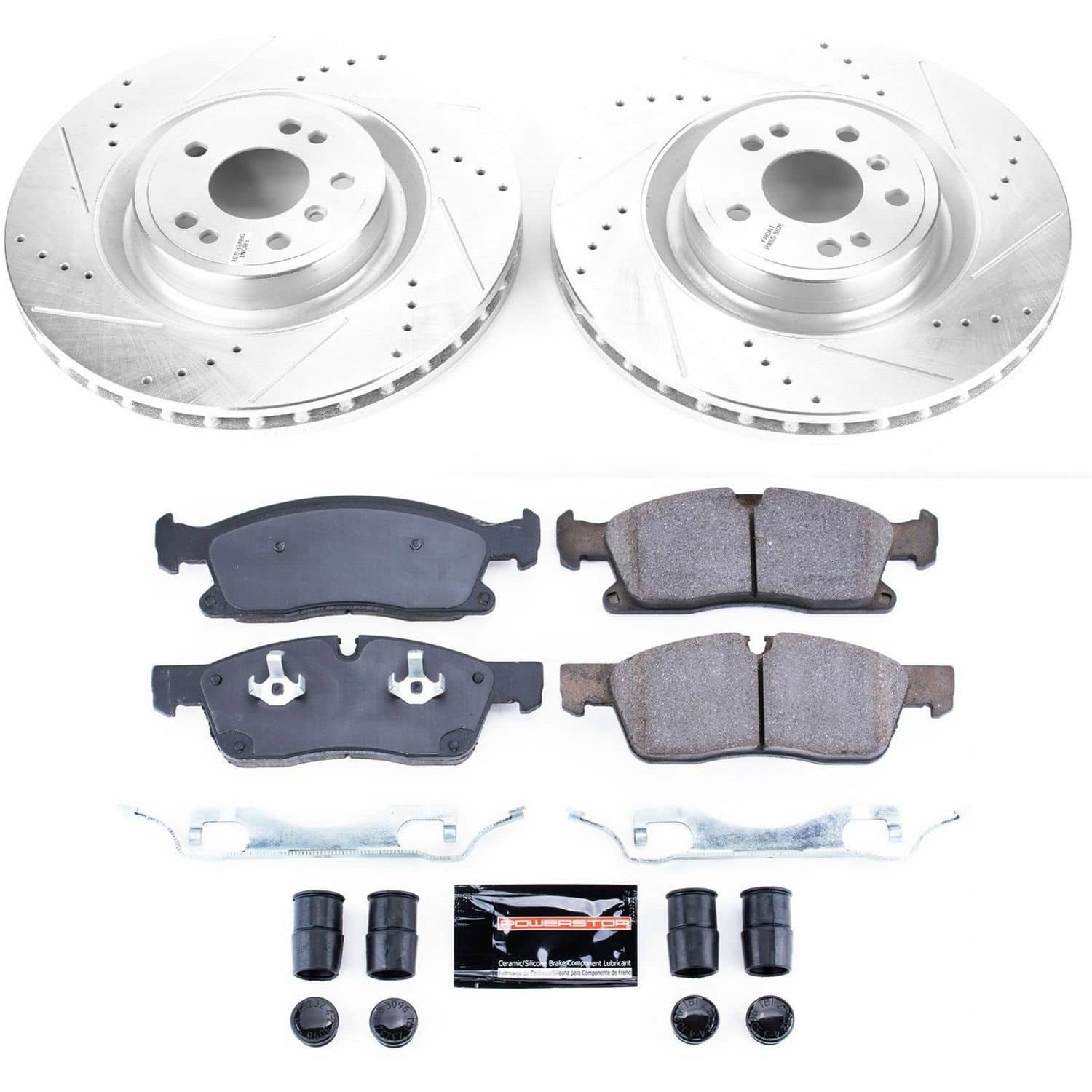 Power Stop - K6903 - Front - Disc Brake Pad and Rotor Kit