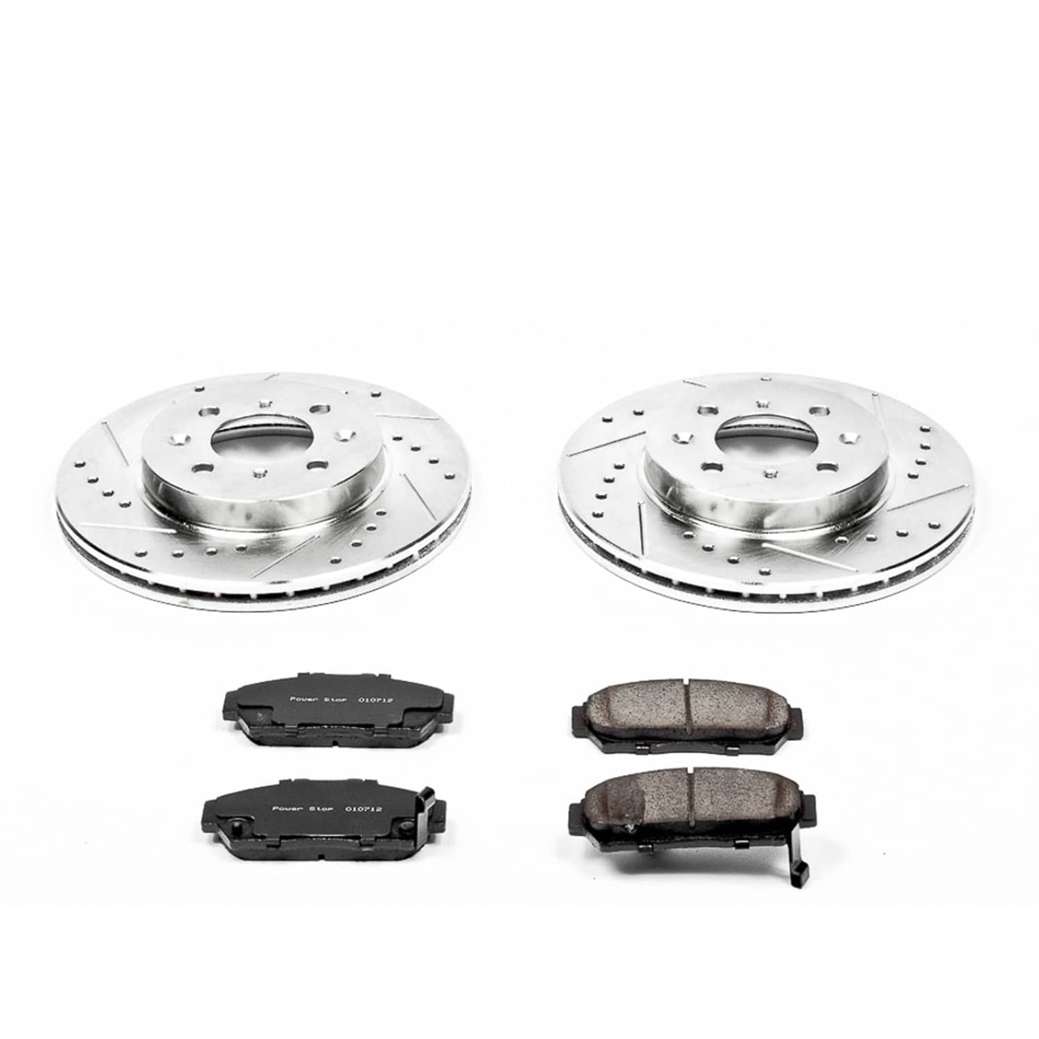 Power Stop - K692 - Front - Disc Brake Pad and Rotor Kit
